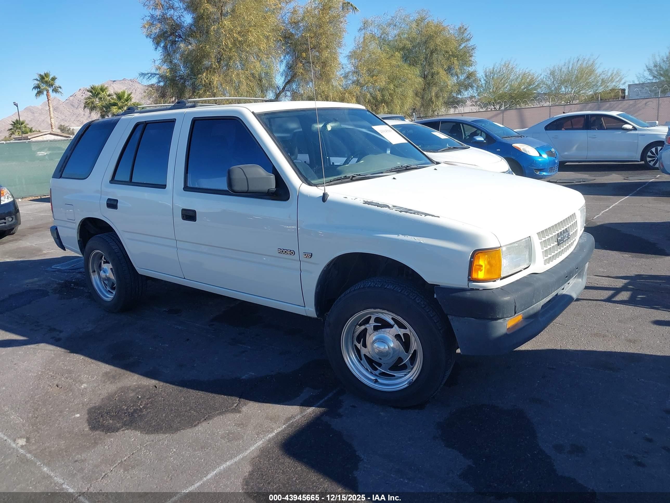 1997 Isuzu Rodeo Ls 3.2l/s 3.2l White vin: 4S2CK58V7V4352677
