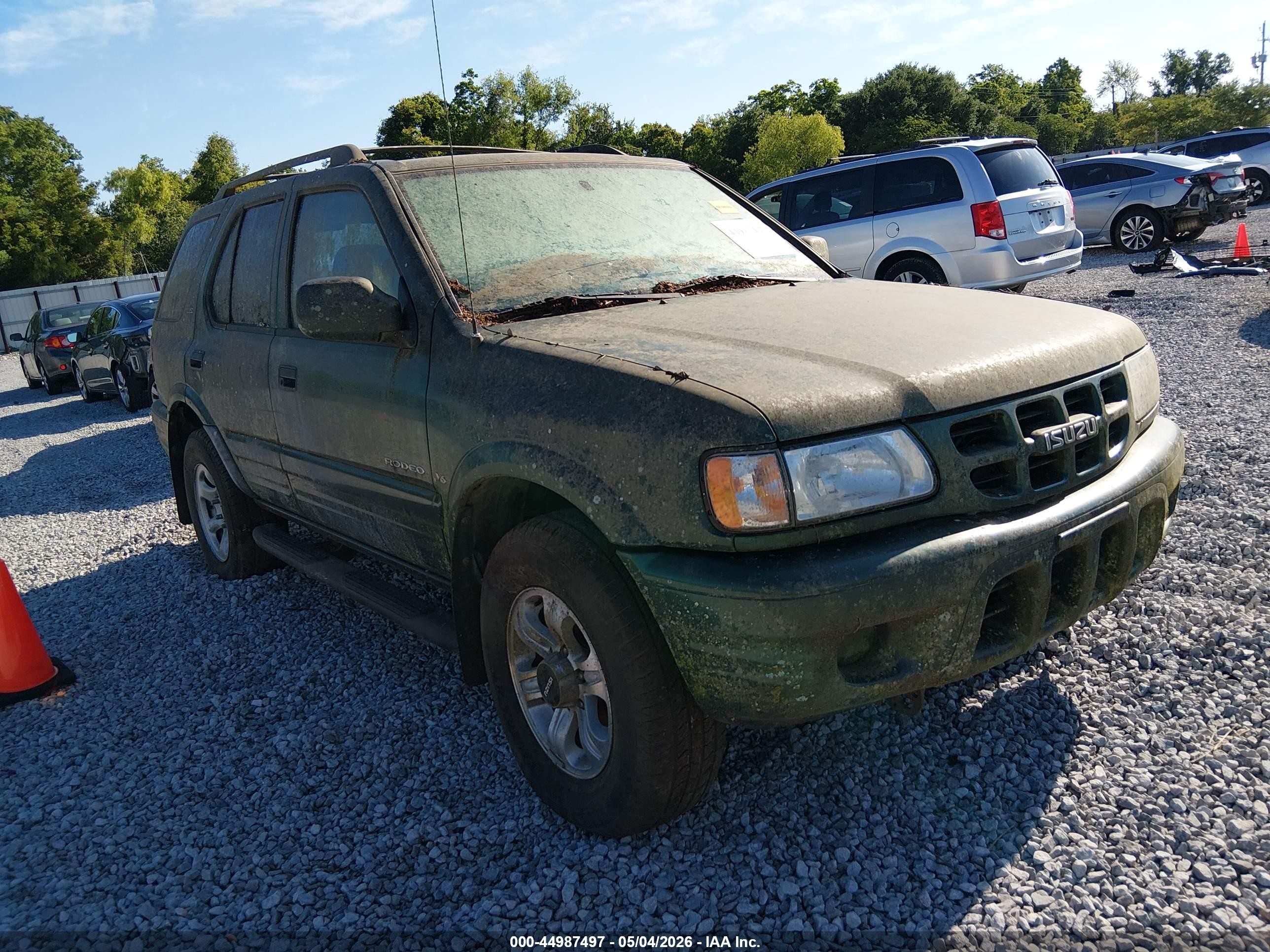 2001 Isuzu Rodeo Ls 3.2l V6/lse 3.2l V6/s 3.2l V6 Green vin: 4S2CK58W014304747
