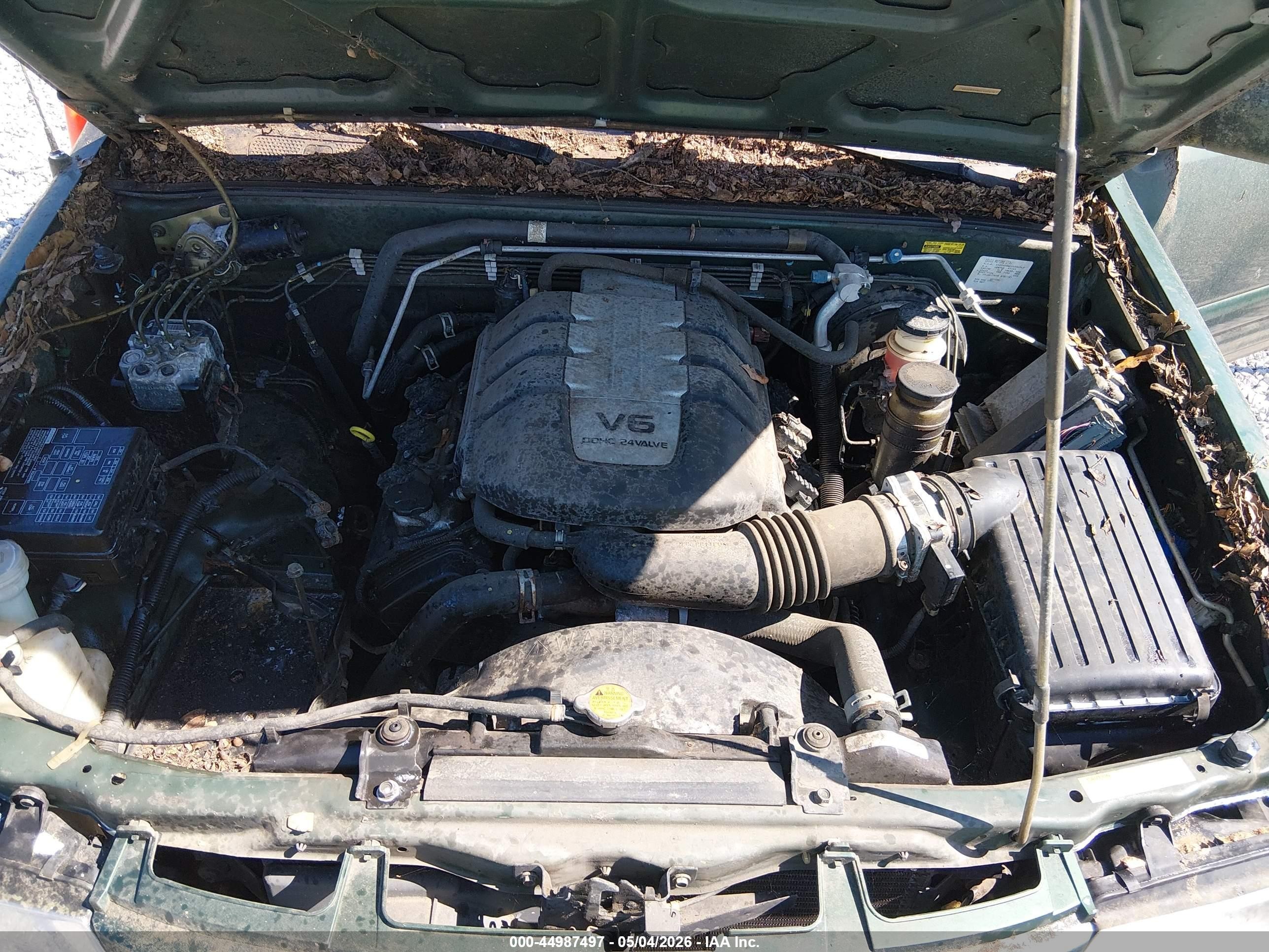 2001 Isuzu Rodeo Ls 3.2l V6/lse 3.2l V6/s 3.2l V6 Green vin: 4S2CK58W014304747