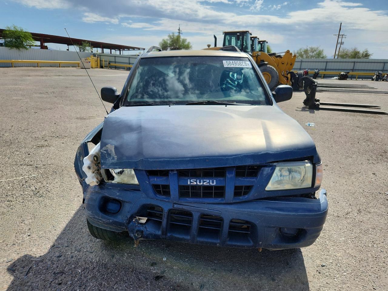 2003 Isuzu Rodeo S Blue vin: 4S2CK58W034308512