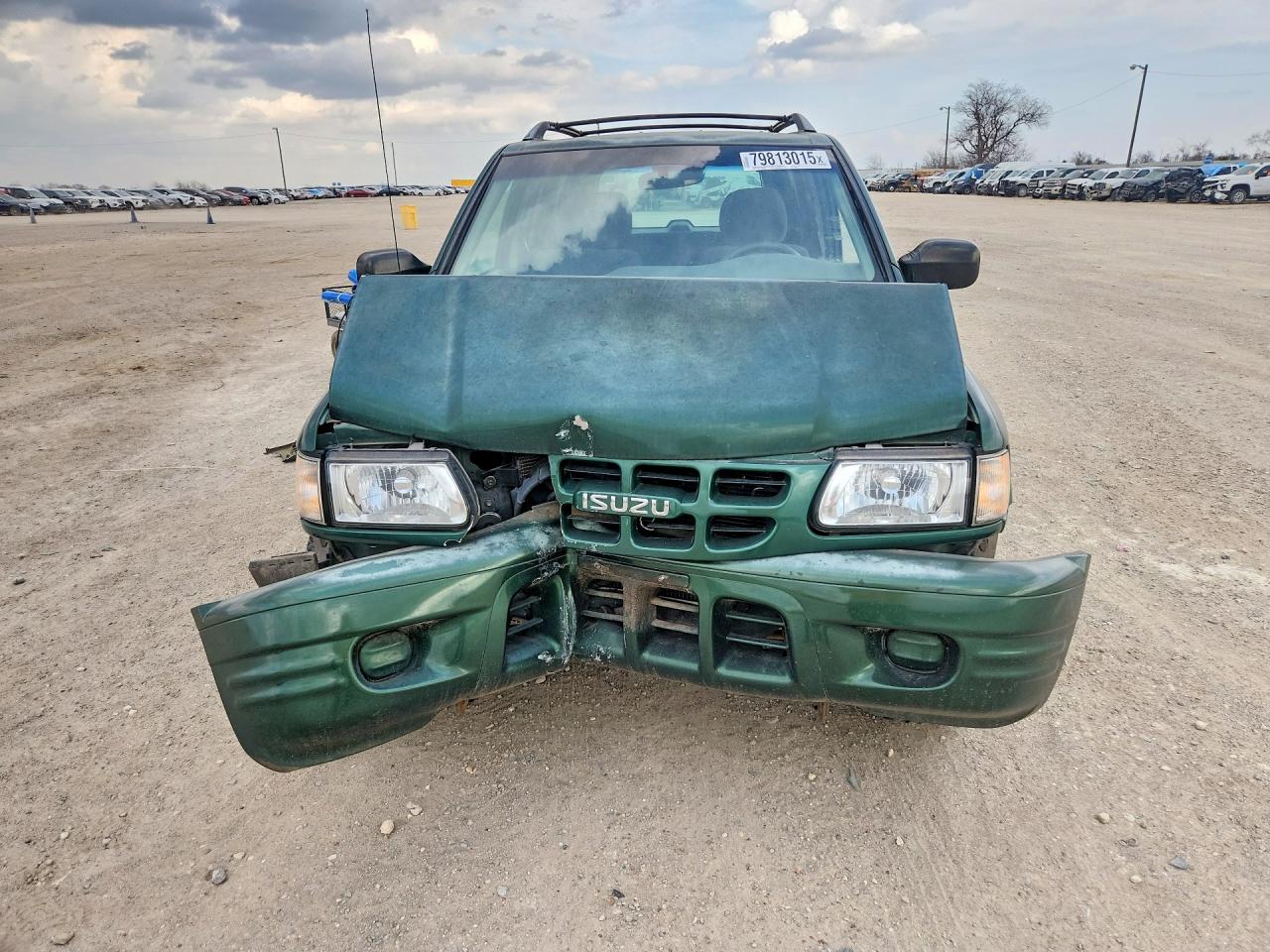 2001 Isuzu Rodeo S Green vin: 4S2CK58W114339944