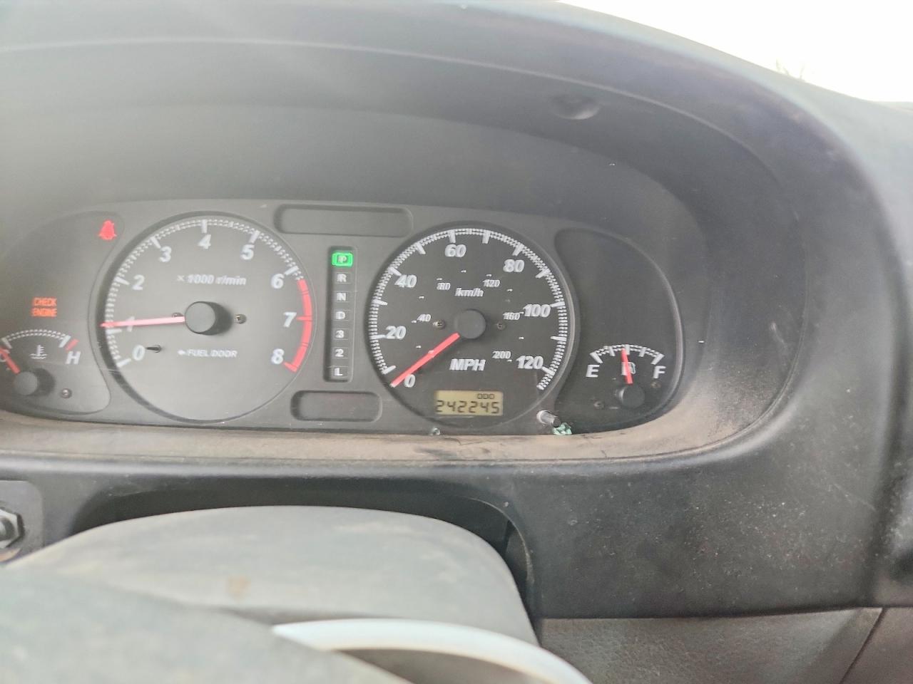 2001 Isuzu Rodeo S Green vin: 4S2CK58W114339944
