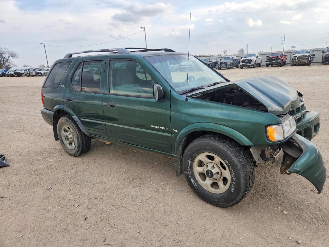 2001 Isuzu Rodeo S Green vin: 4S2CK58W114339944