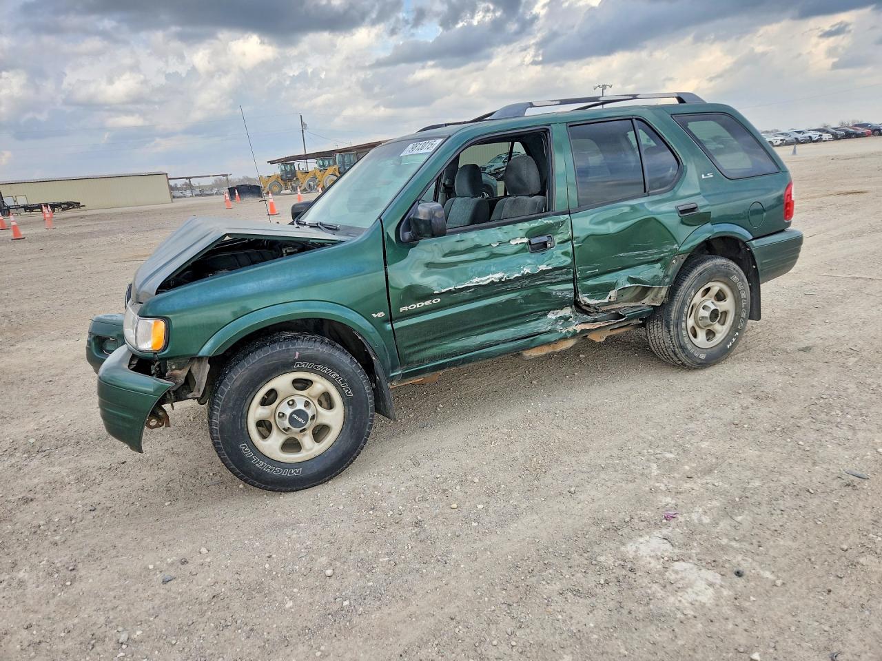 2001 Isuzu Rodeo S Green vin: 4S2CK58W114339944
