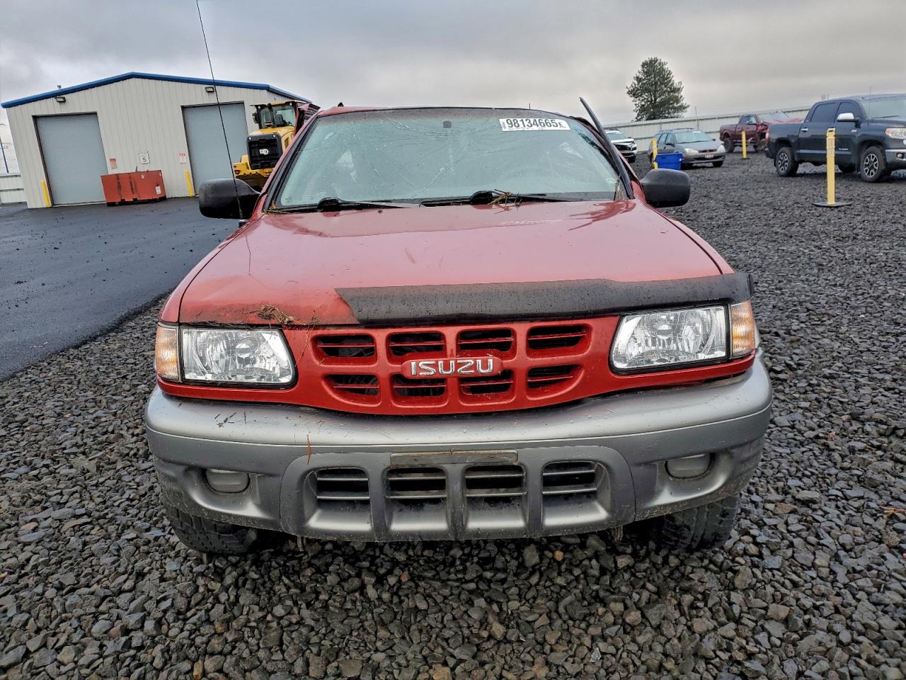 2001 Isuzu Rodeo S Red vin: 4S2CK58W114345629