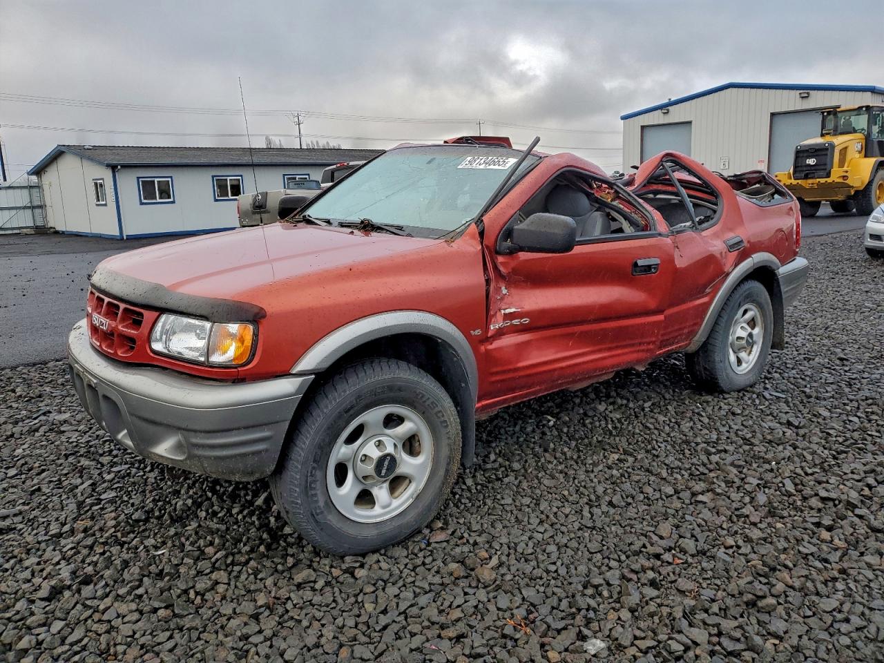 2001 Isuzu Rodeo S Red vin: 4S2CK58W114345629