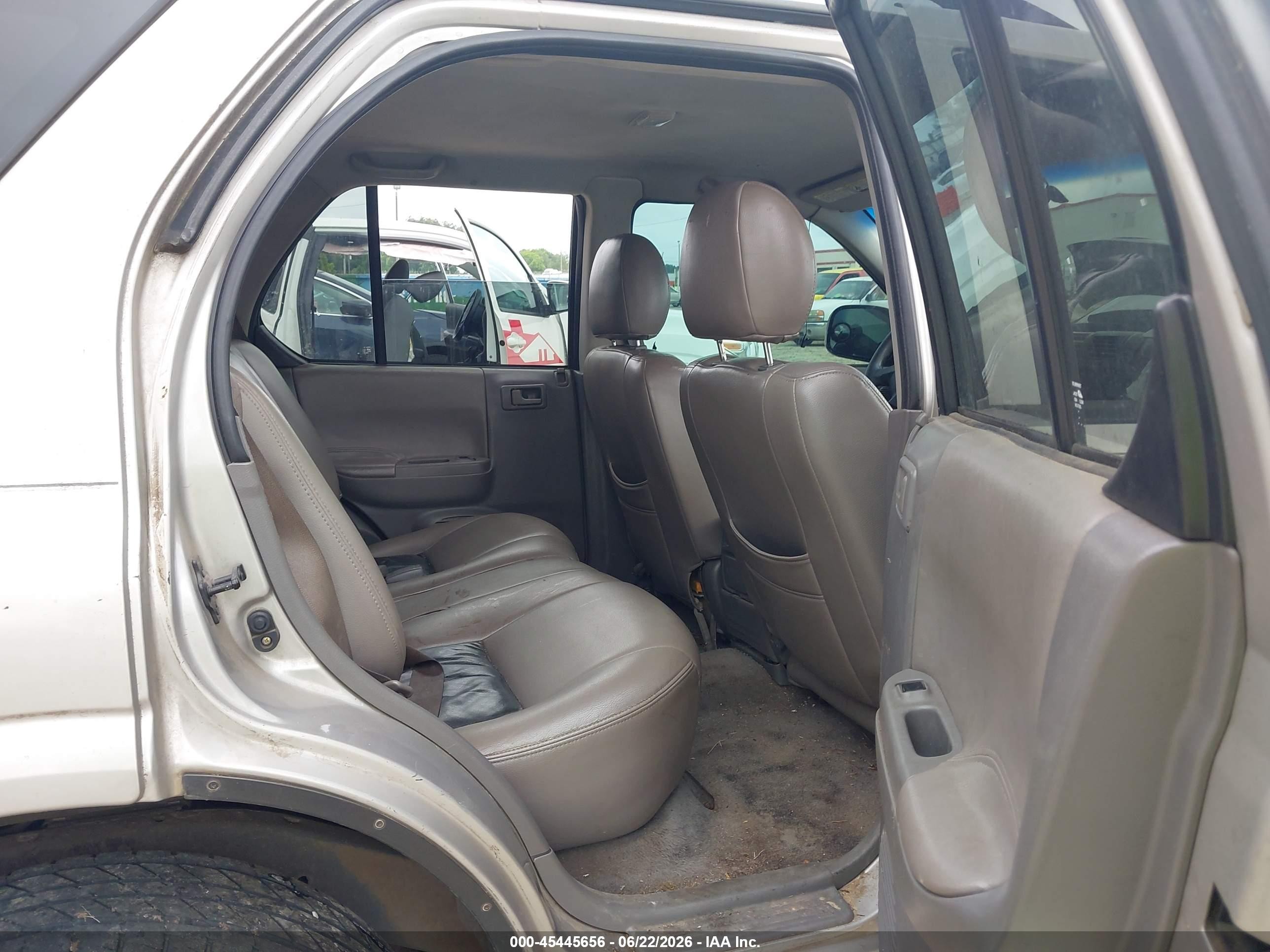 2004 Isuzu Rodeo S 3.2l V6 Gray vin: 4S2CK58W244315012
