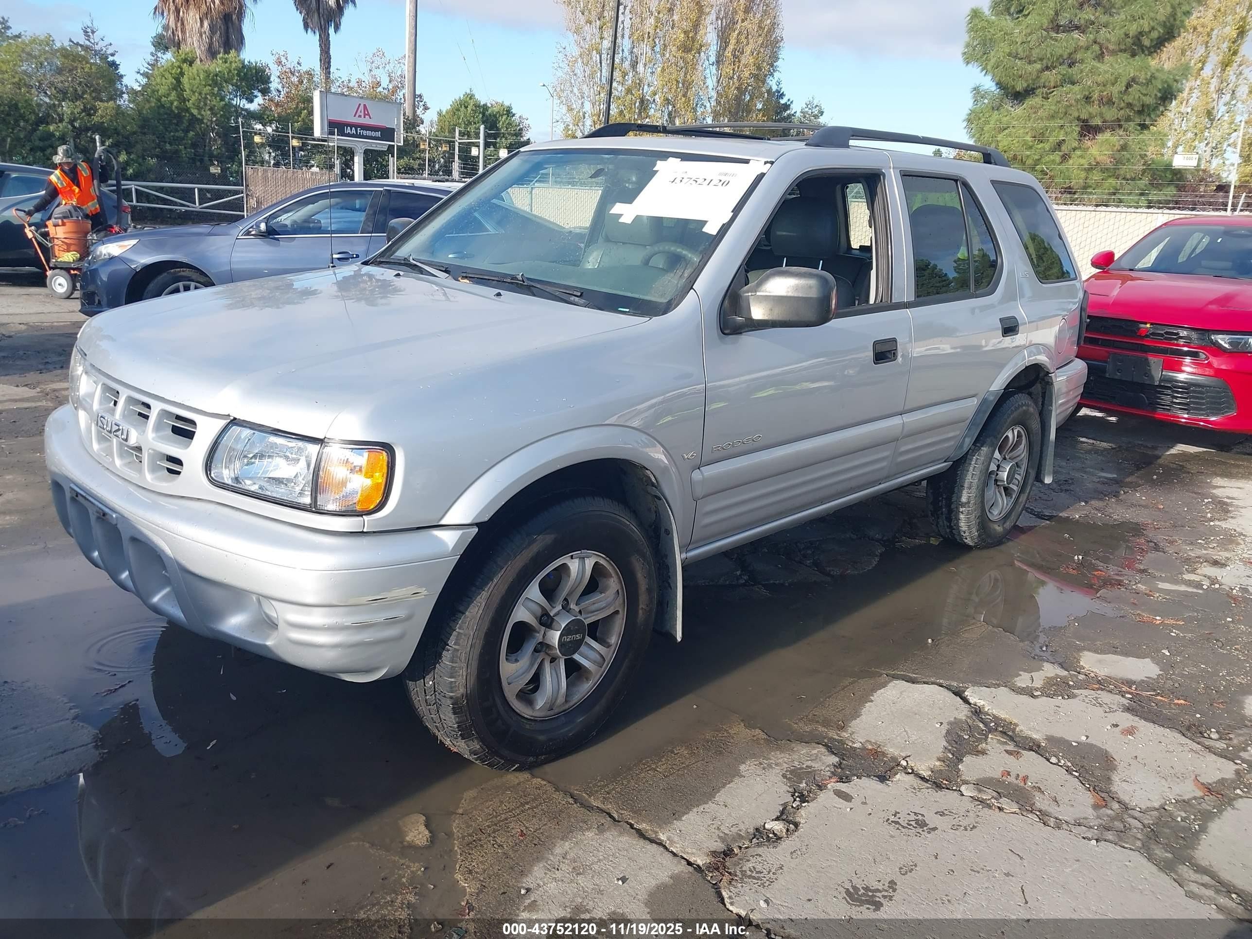 2001 Isuzu Rodeo Ls 3.2l V6/lse 3.2l V6/s 3.2l V6 Silver vin: 4S2CK58W314357524