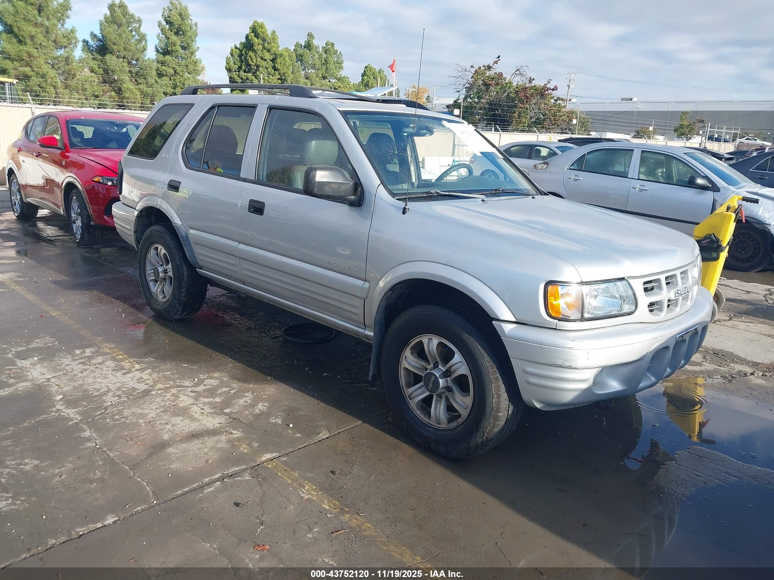 2001 Isuzu Rodeo Ls 3.2l V6/lse 3.2l V6/s 3.2l V6 Silver vin: 4S2CK58W314357524