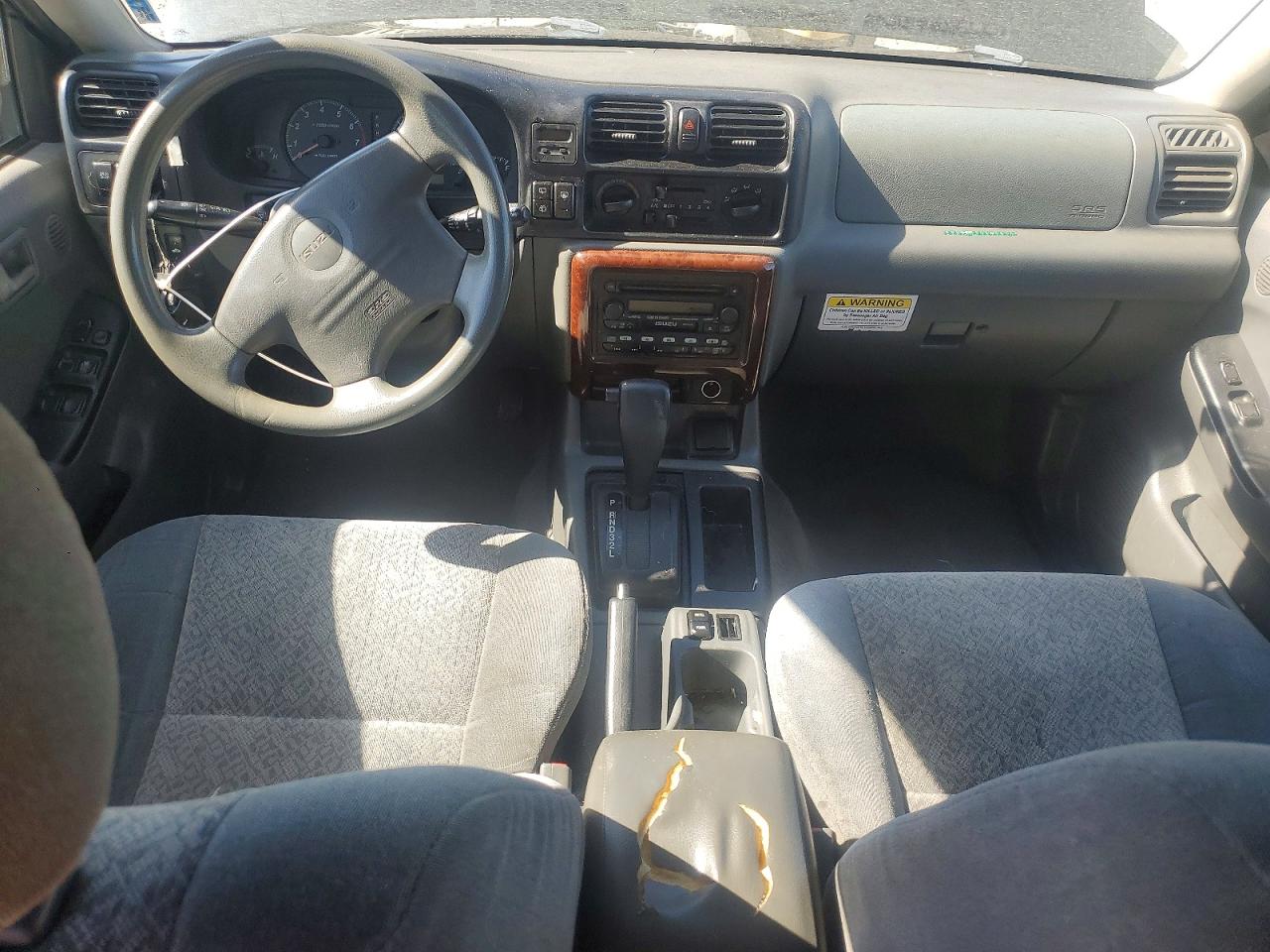 2002 Isuzu Rodeo S Black vin: 4S2CK58W324335881