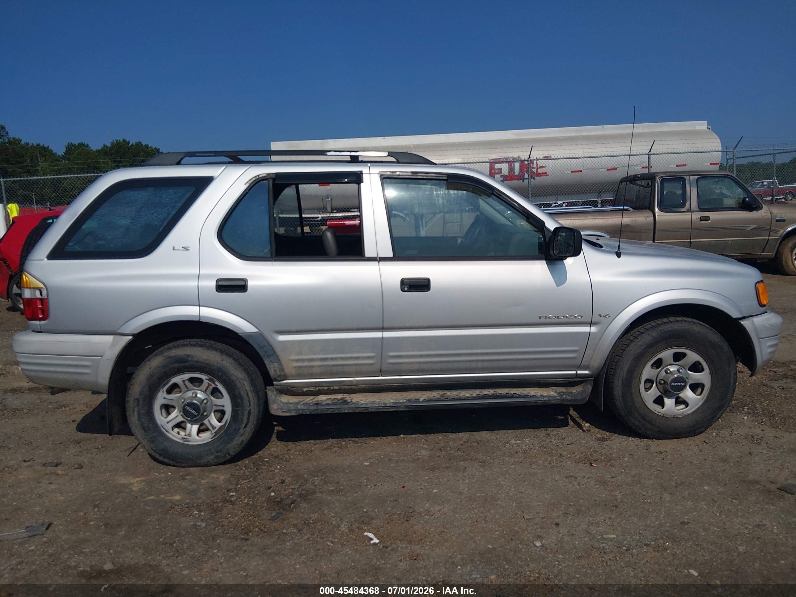 1999 Isuzu Rodeo Ls/lse/s 3.2l Silver vin: 4S2CK58W3X4365311