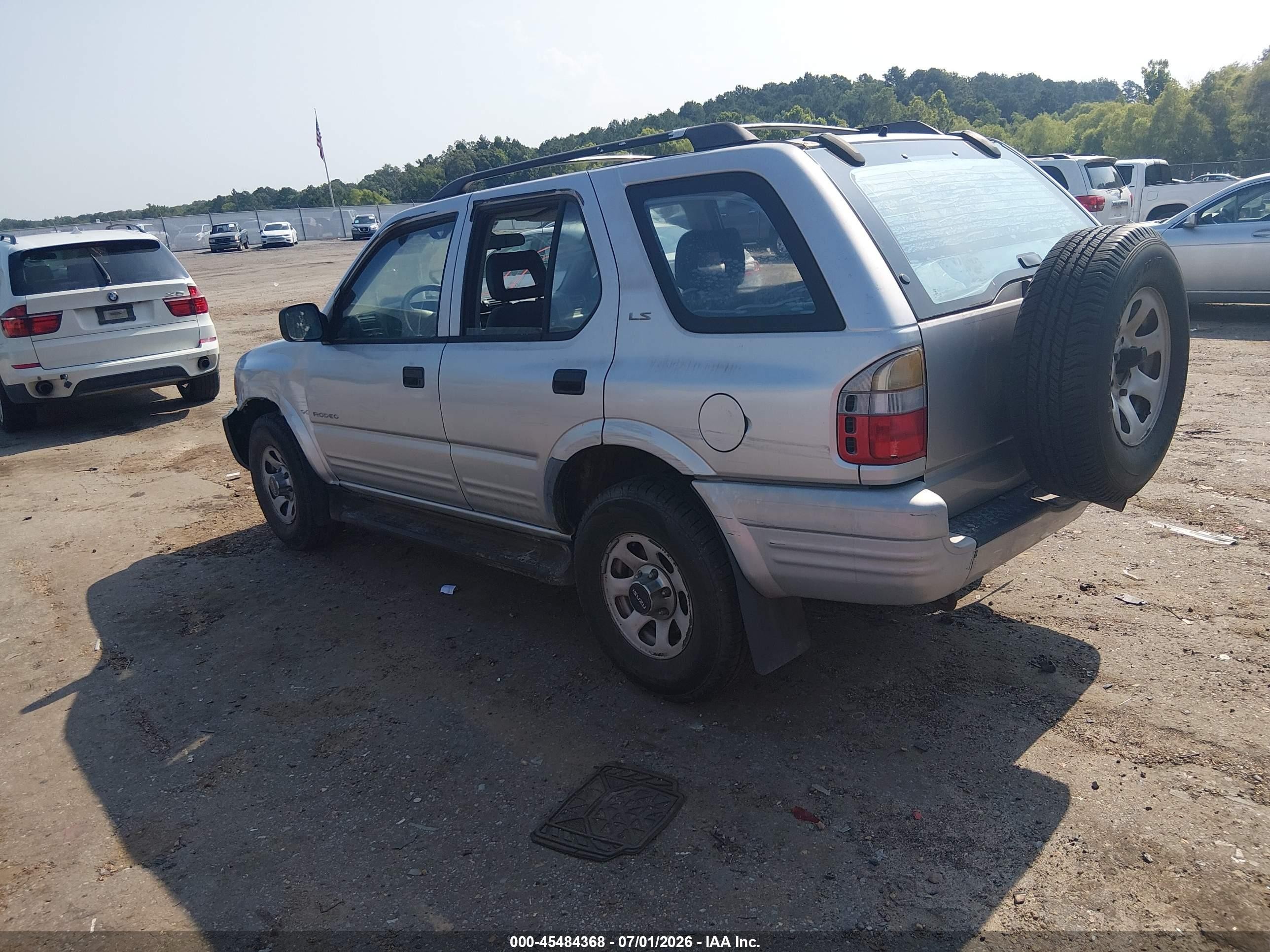 1999 Isuzu Rodeo Ls/lse/s 3.2l Silver vin: 4S2CK58W3X4365311