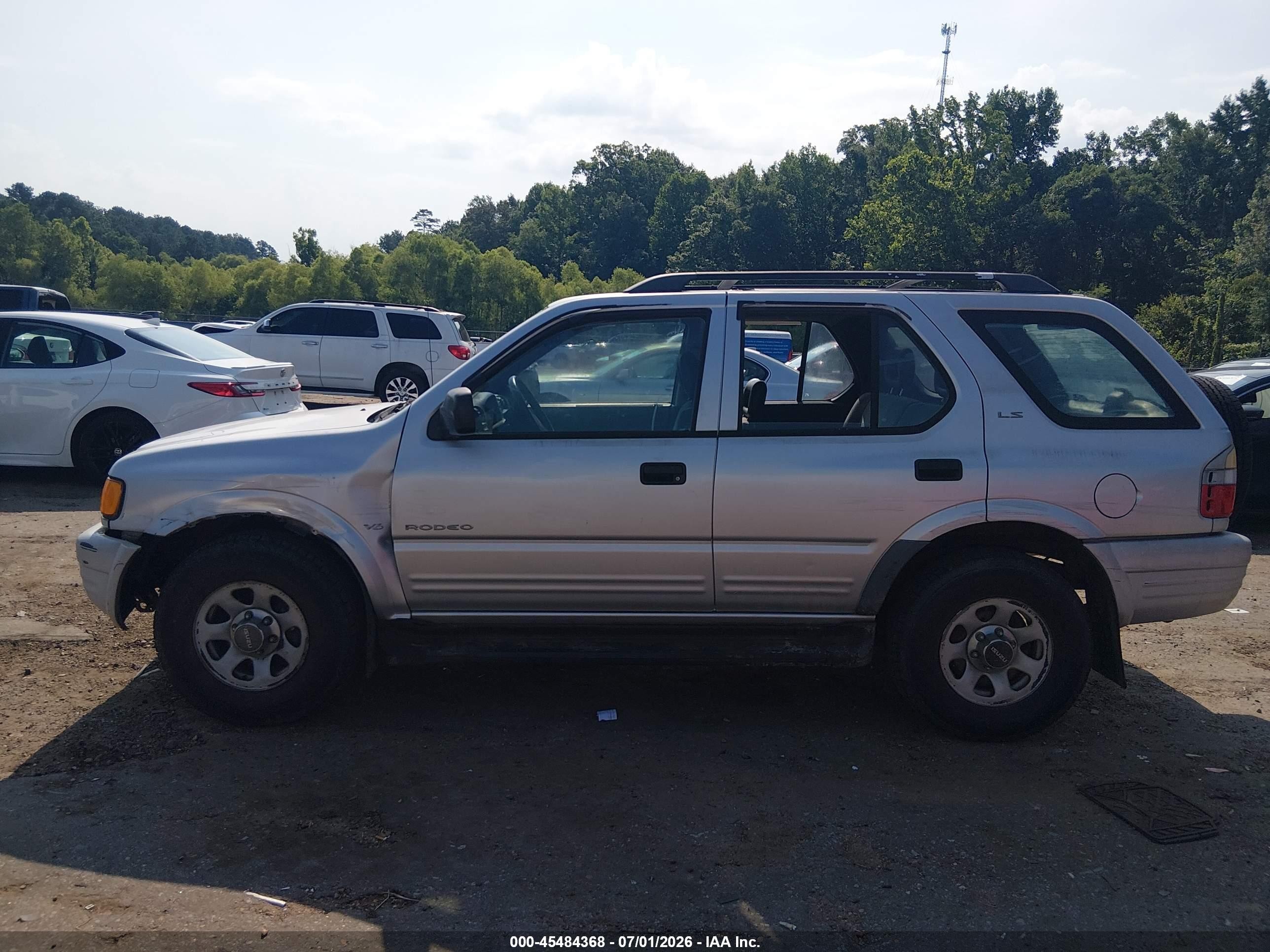 1999 Isuzu Rodeo Ls/lse/s 3.2l Silver vin: 4S2CK58W3X4365311