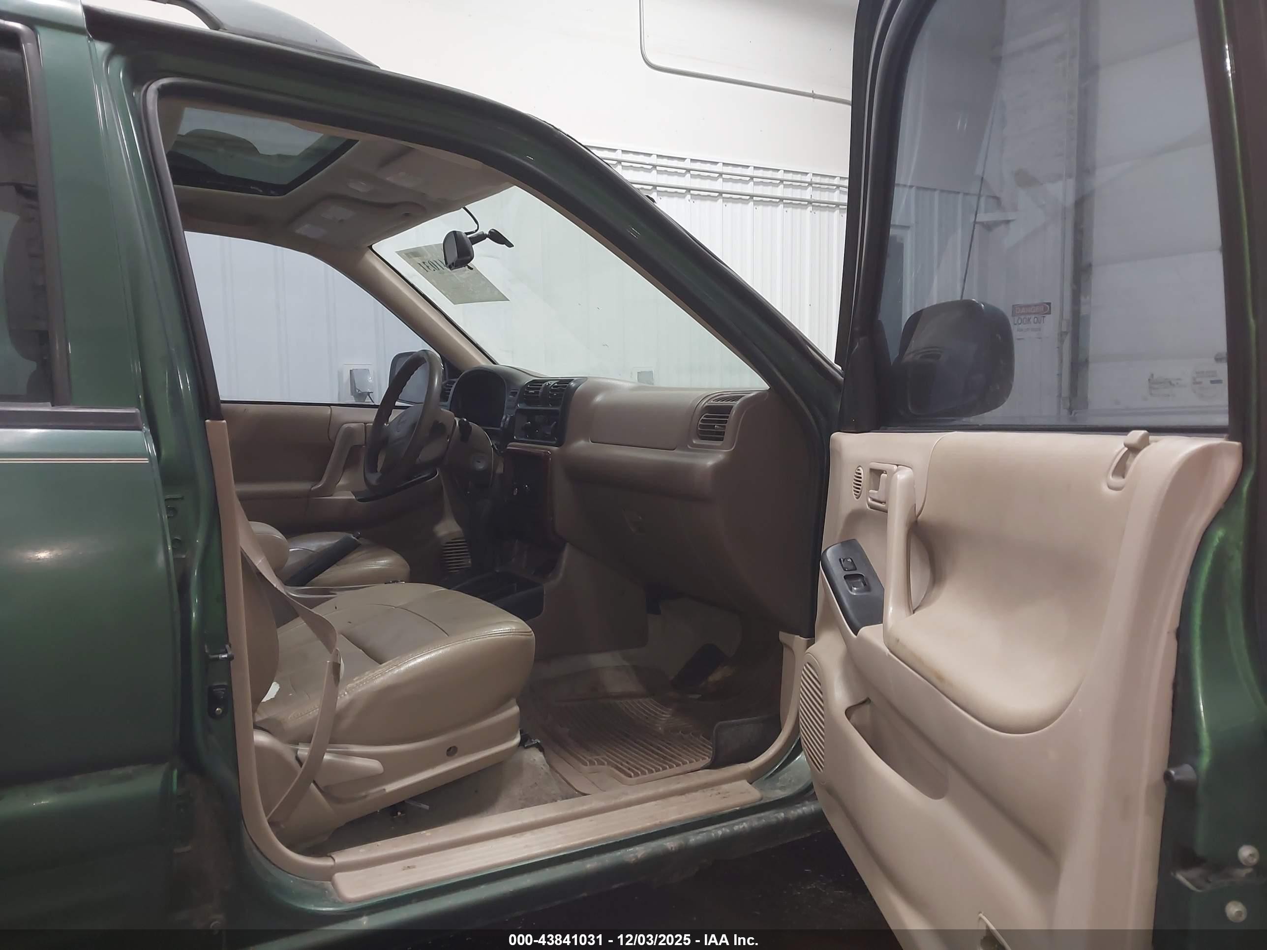 2001 Isuzu Rodeo Ls 3.2l V6/lse 3.2l V6/s 3.2l V6 Green vin: 4S2CK58W414326220
