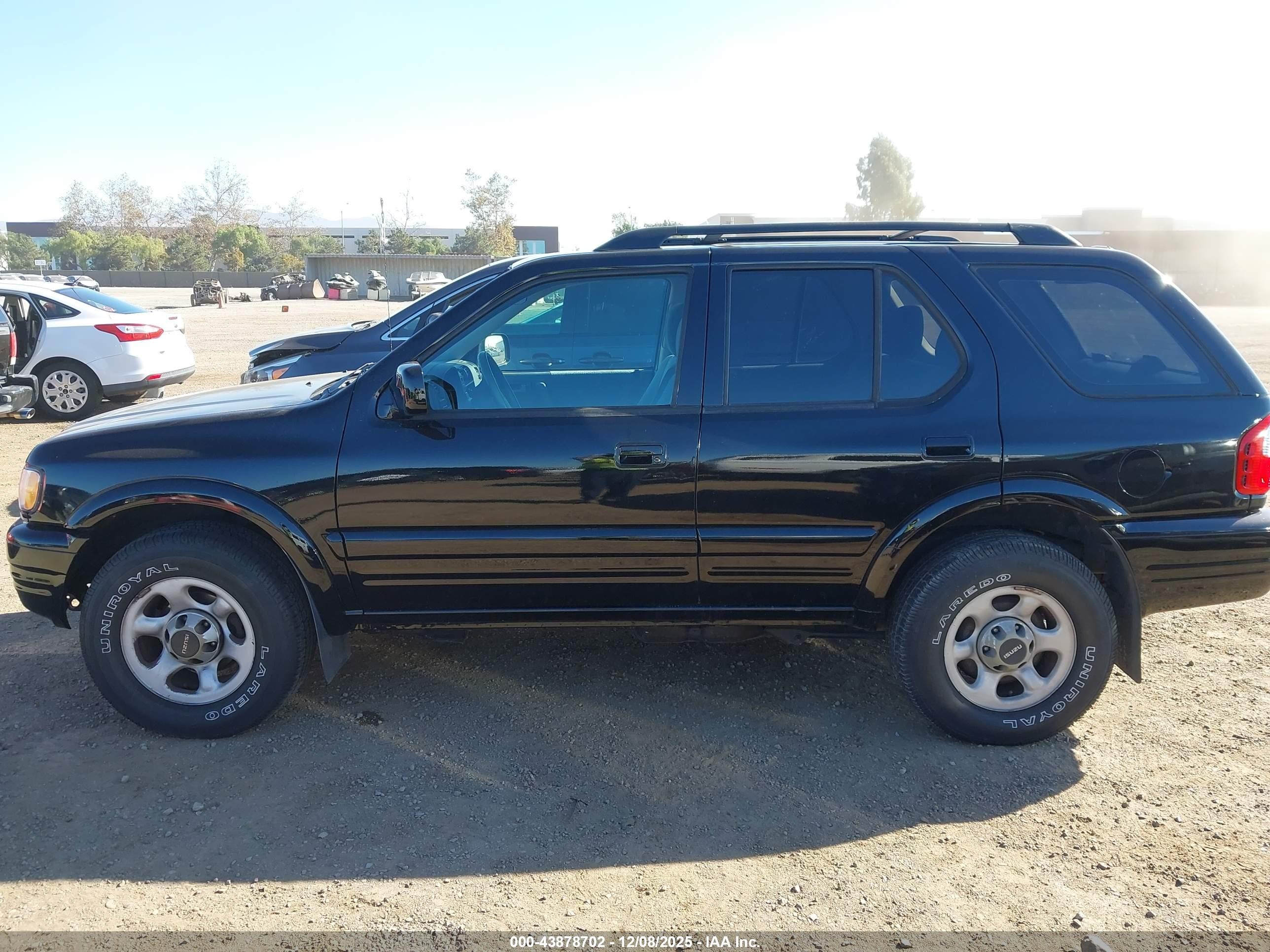 2001 Isuzu Rodeo Ls 3.2l V6/lse 3.2l V6/s 3.2l V6 Black vin: 4S2CK58W414363316