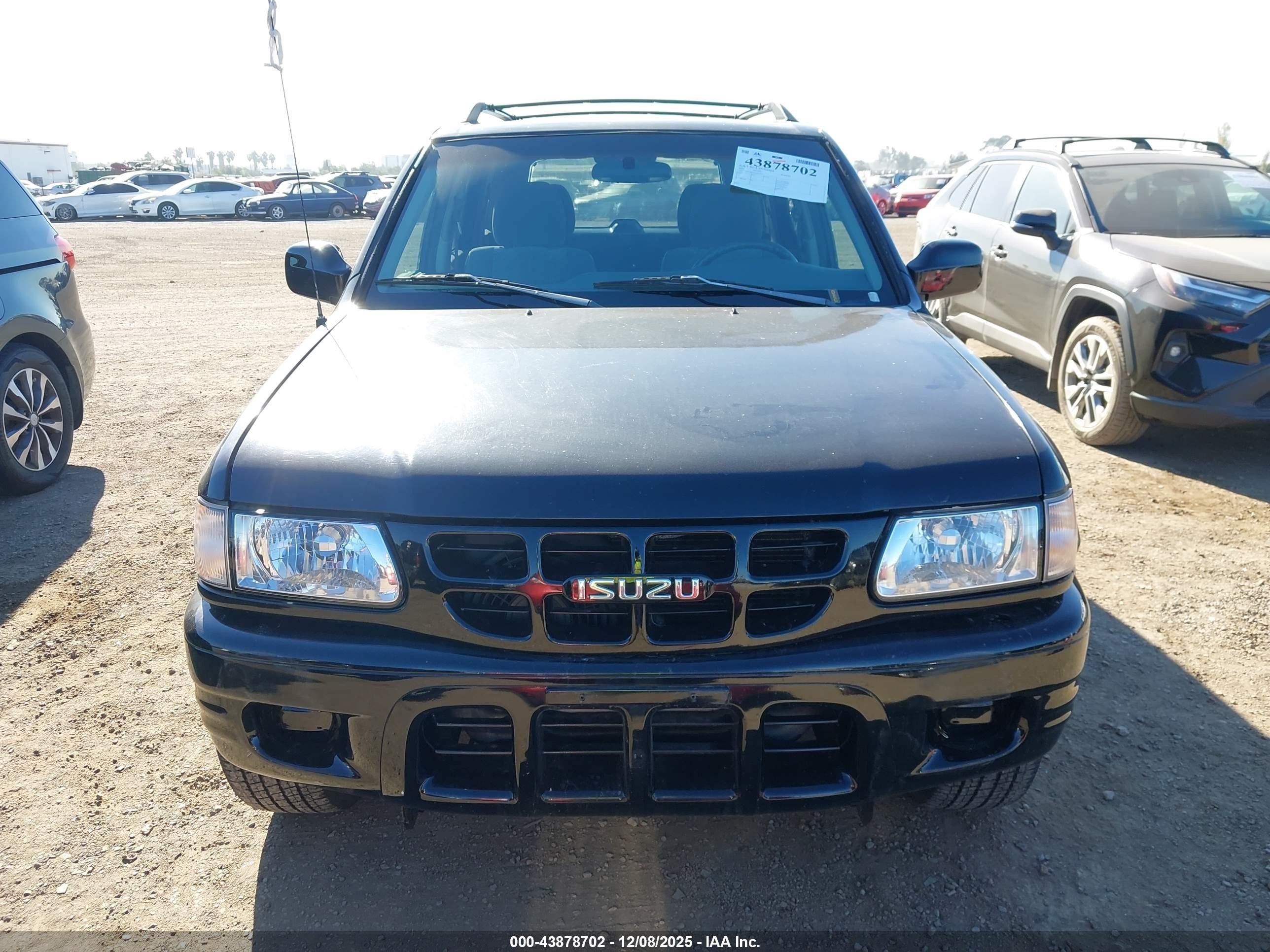 2001 Isuzu Rodeo Ls 3.2l V6/lse 3.2l V6/s 3.2l V6 Black vin: 4S2CK58W414363316