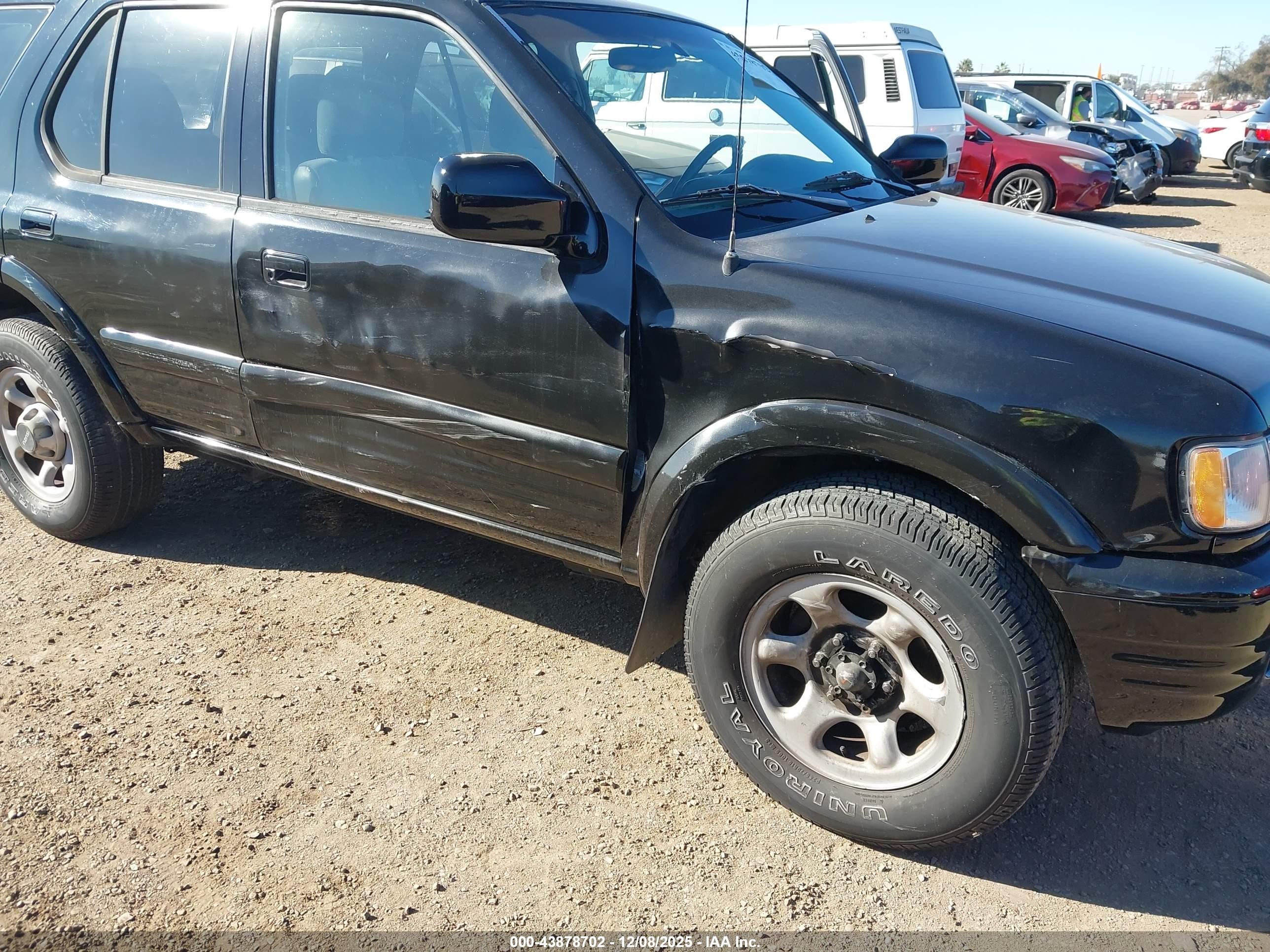 2001 Isuzu Rodeo Ls 3.2l V6/lse 3.2l V6/s 3.2l V6 Black vin: 4S2CK58W414363316