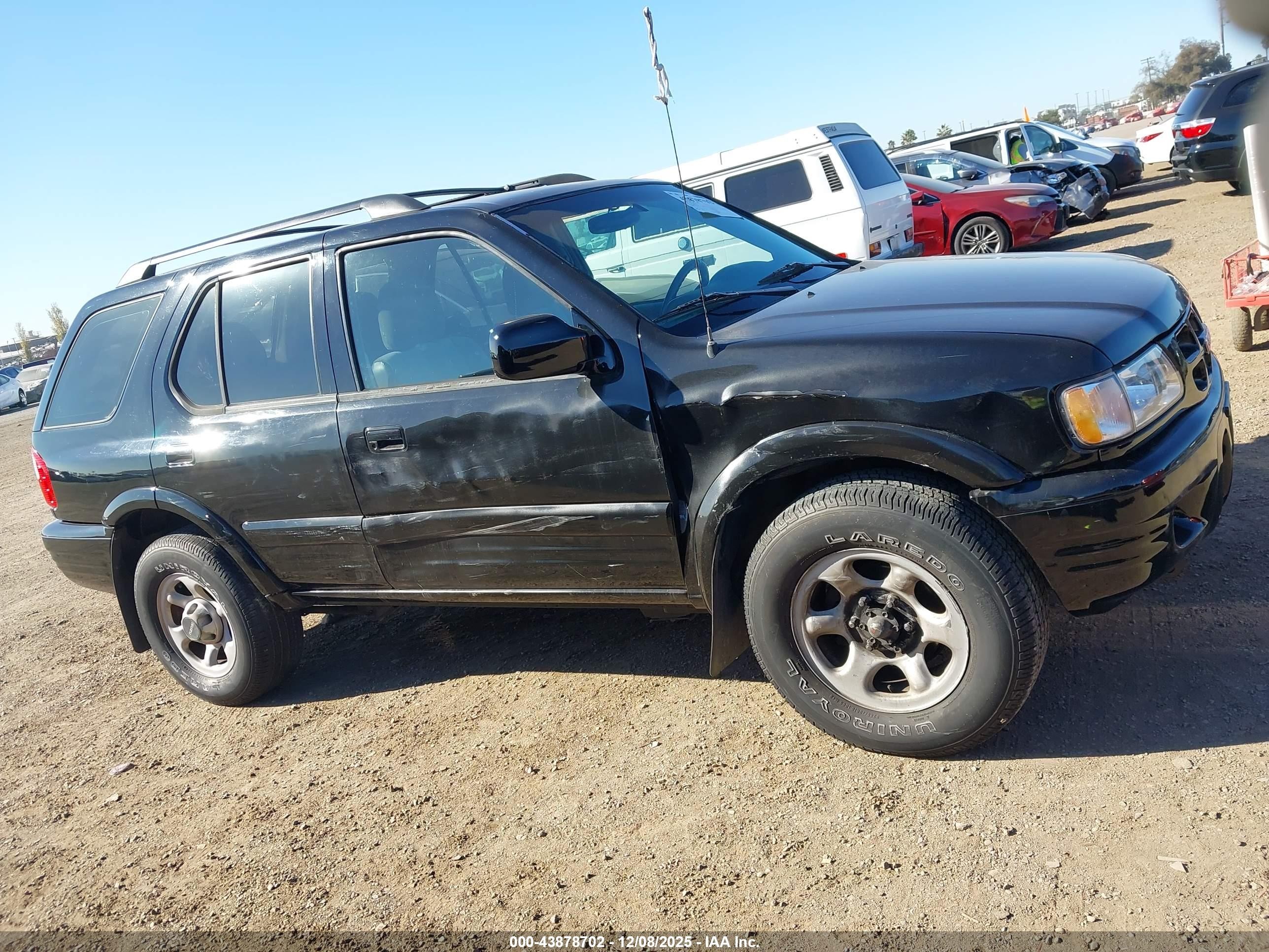 2001 Isuzu Rodeo Ls 3.2l V6/lse 3.2l V6/s 3.2l V6 Black vin: 4S2CK58W414363316
