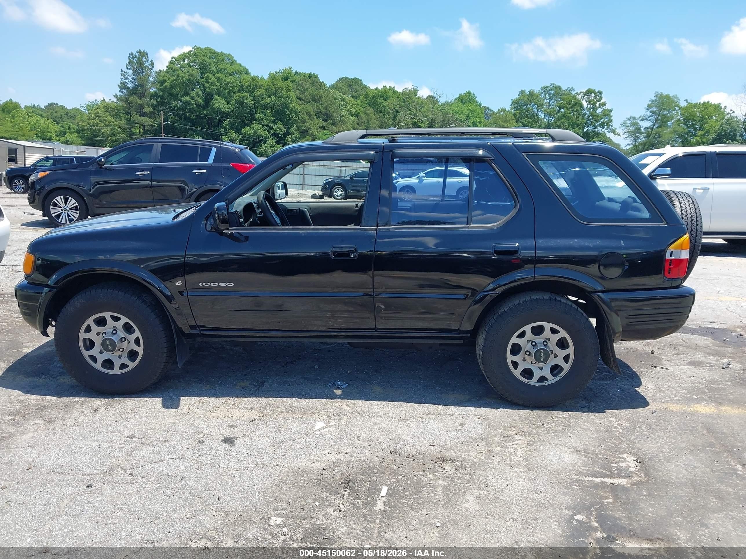 1998 Isuzu Rodeo Ls/s Black vin: 4S2CK58W4W4367972