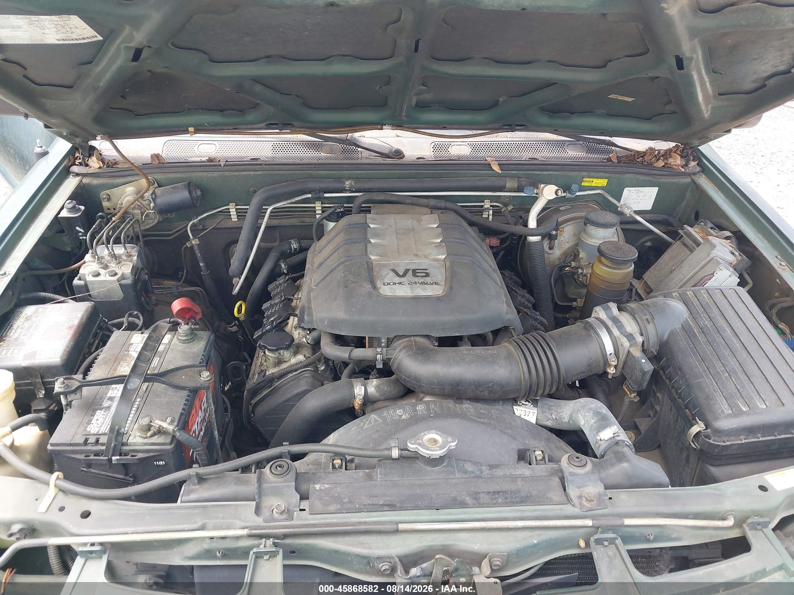 2000 Isuzu Rodeo Ls/lse/s 3.2l Green vin: 4S2CK58W4Y4334957