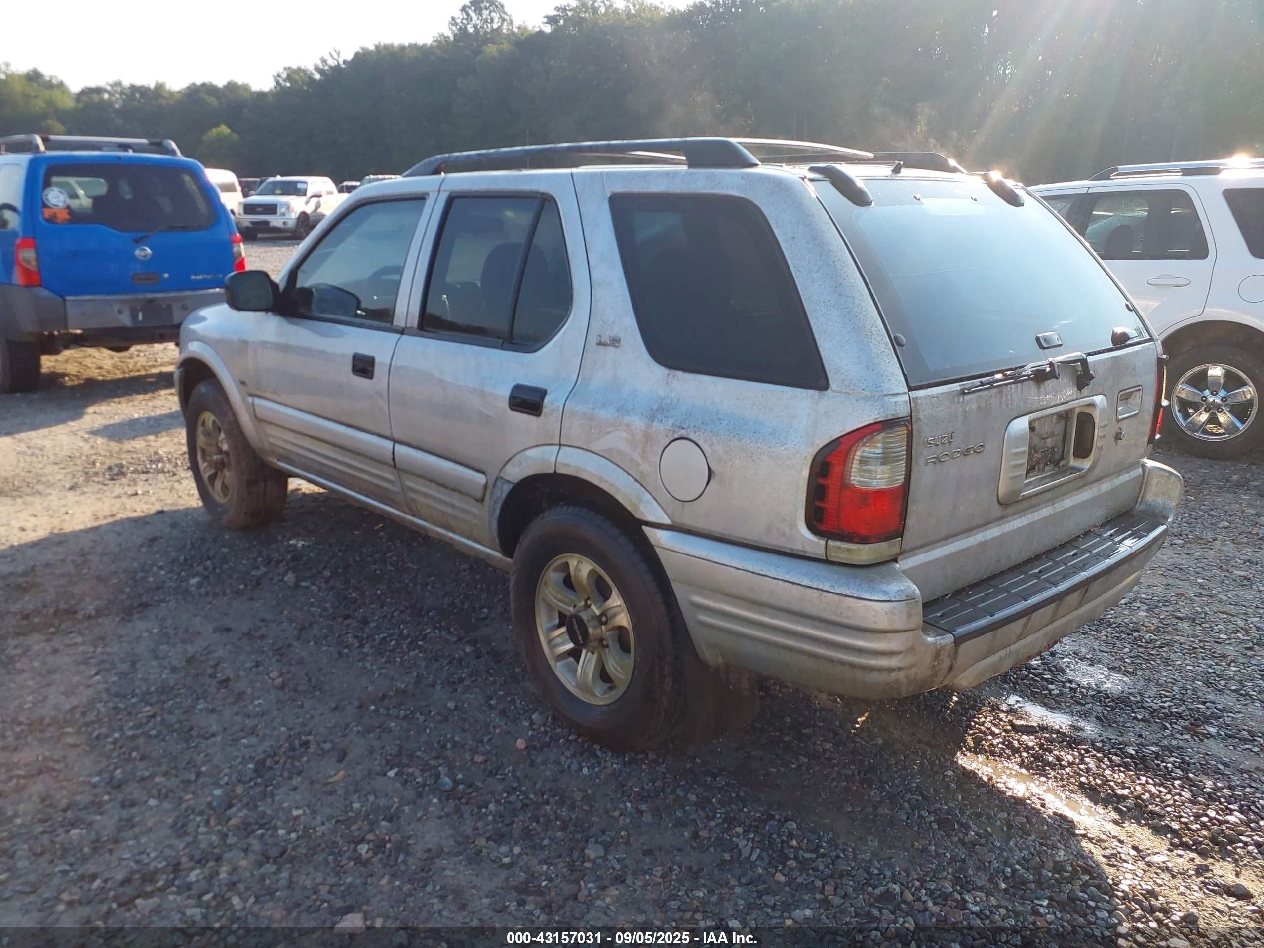 2001 Isuzu Rodeo Ls 3.2l V6/lse 3.2l V6/s 3.2l V6 Silver vin: 4S2CK58W514330227
