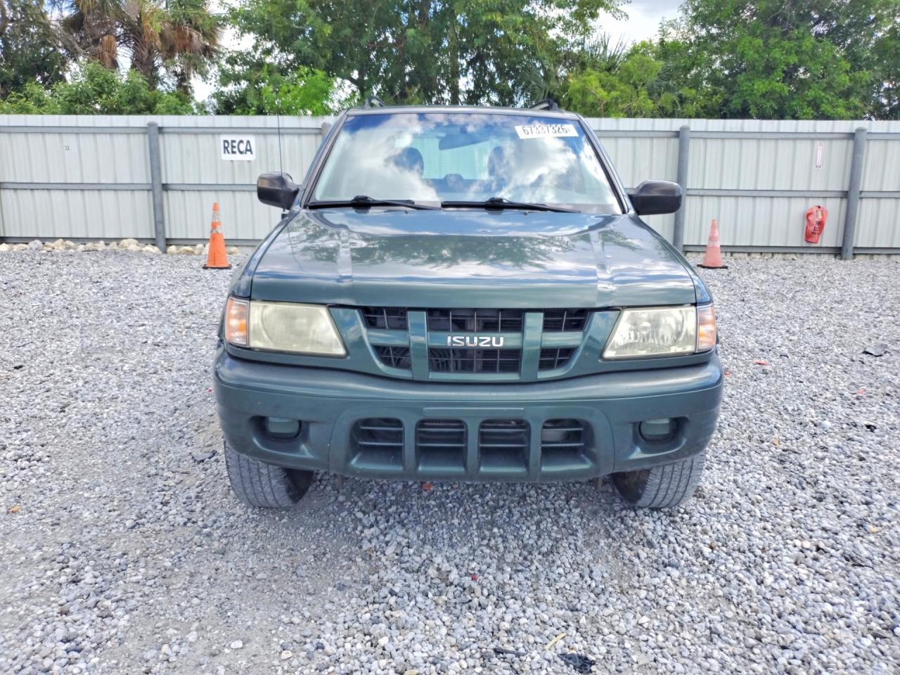 2003 Isuzu Rodeo S Green vin: 4S2CK58W634303878