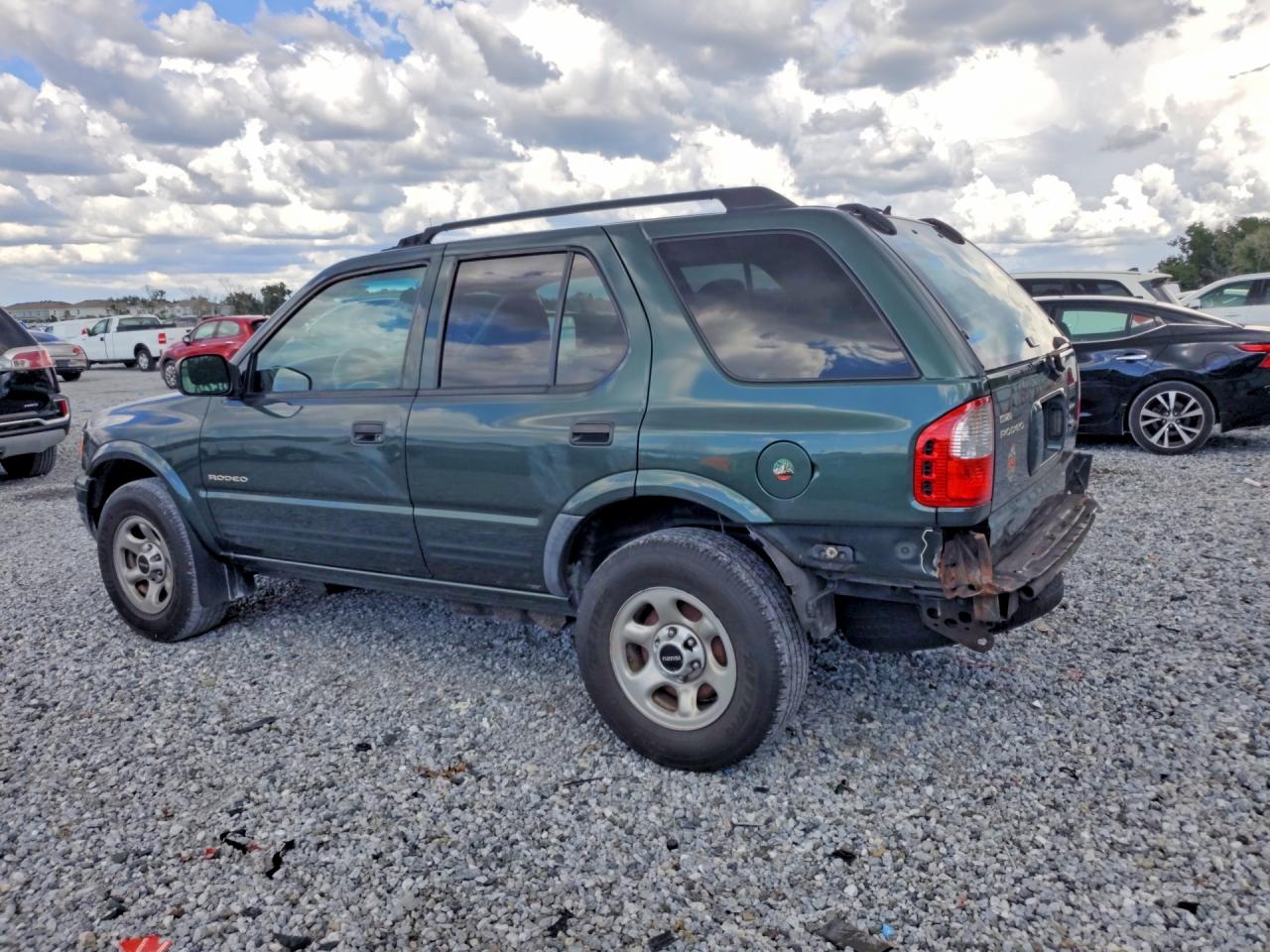 2003 Isuzu Rodeo S Green vin: 4S2CK58W634303878