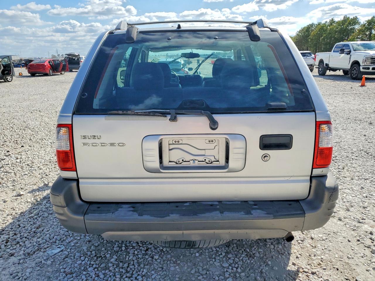 2001 Isuzu Rodeo S Серебряный vin: 4S2CK58W714314806