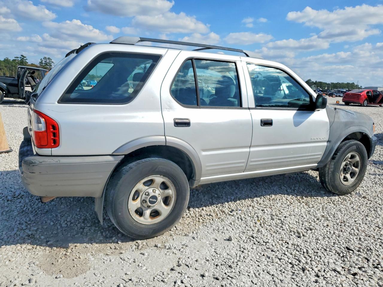 2001 Isuzu Rodeo S Серебряный vin: 4S2CK58W714314806