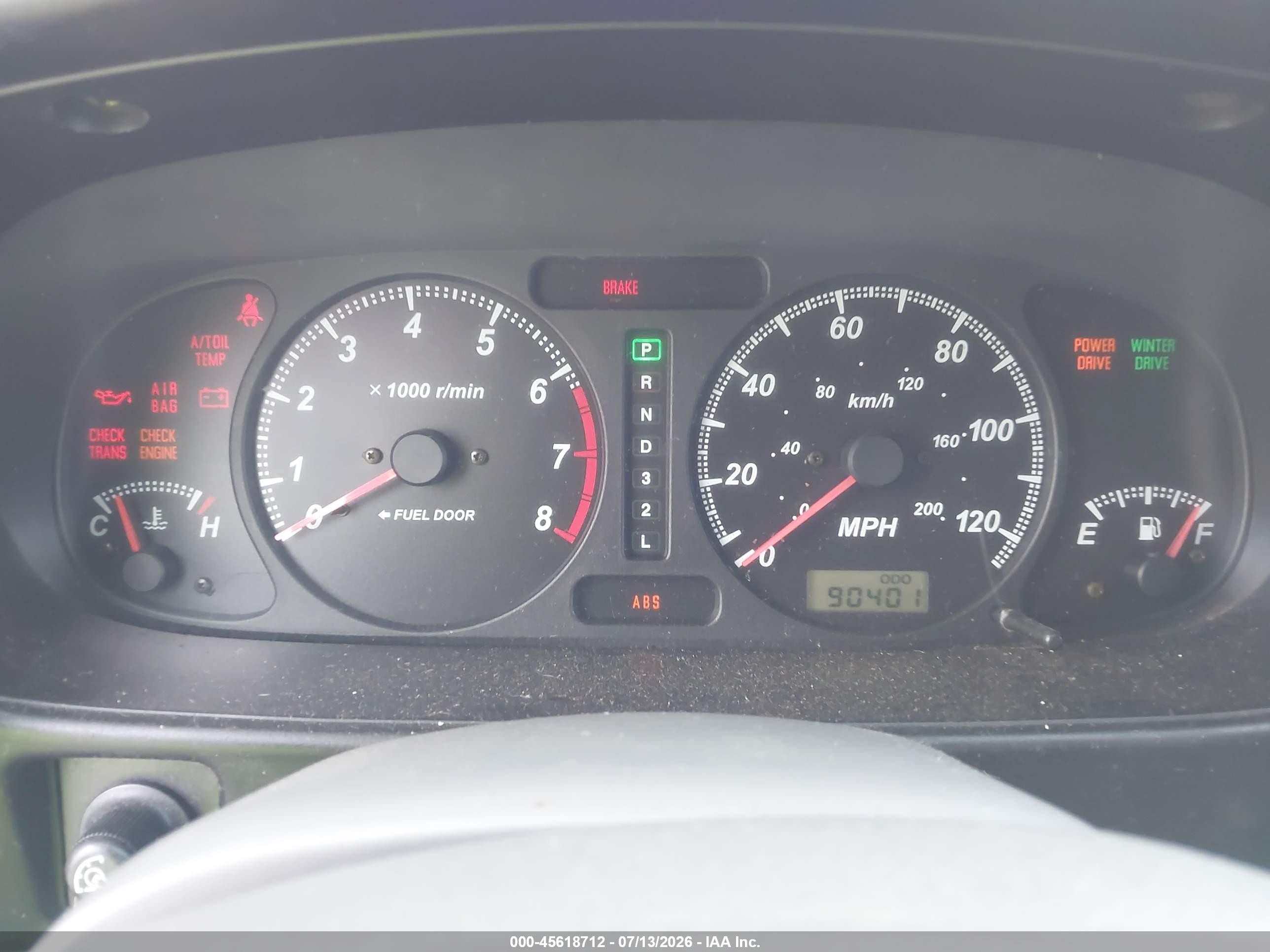 2001 Isuzu Rodeo Ls 3.2l V6/lse 3.2l V6/s 3.2l V6 Зеленый vin: 4S2CK58W714346249