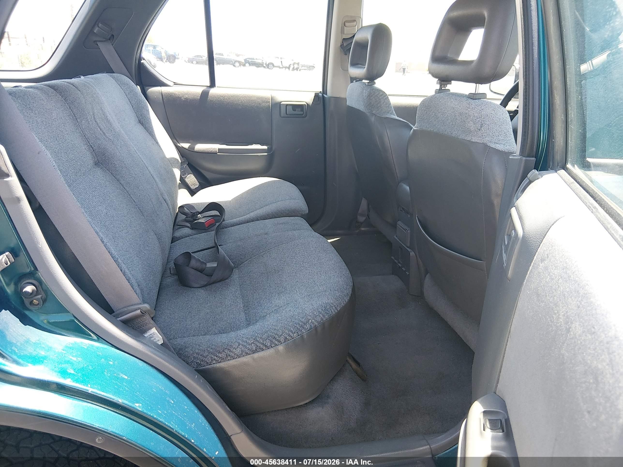 1998 Isuzu Rodeo Ls/s Turquoise vin: 4S2CK58W7W4359669