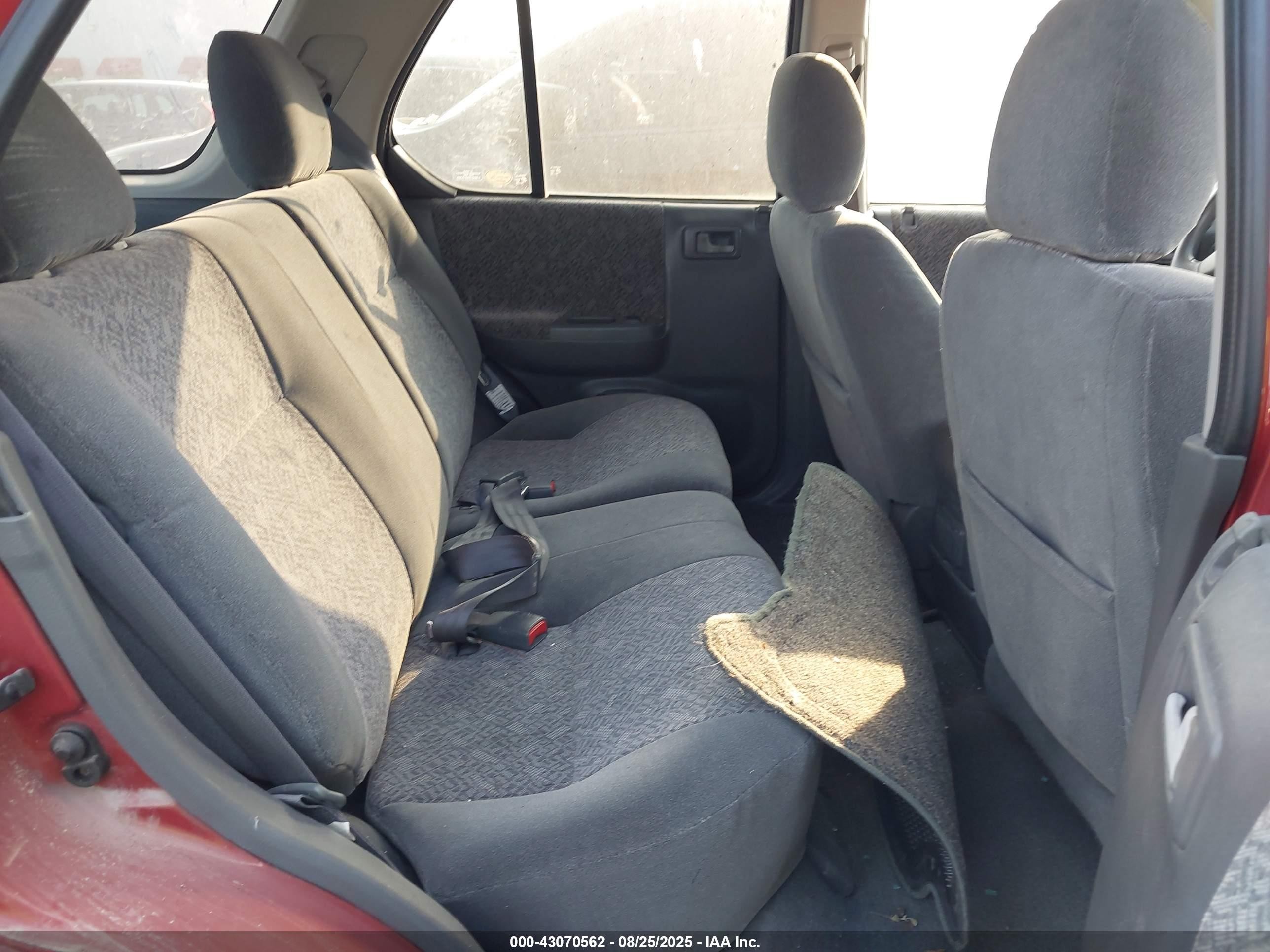 2001 Isuzu Rodeo Ls 3.2l V6/lse 3.2l V6/s 3.2l V6 Maroon vin: 4S2CK58W814312403