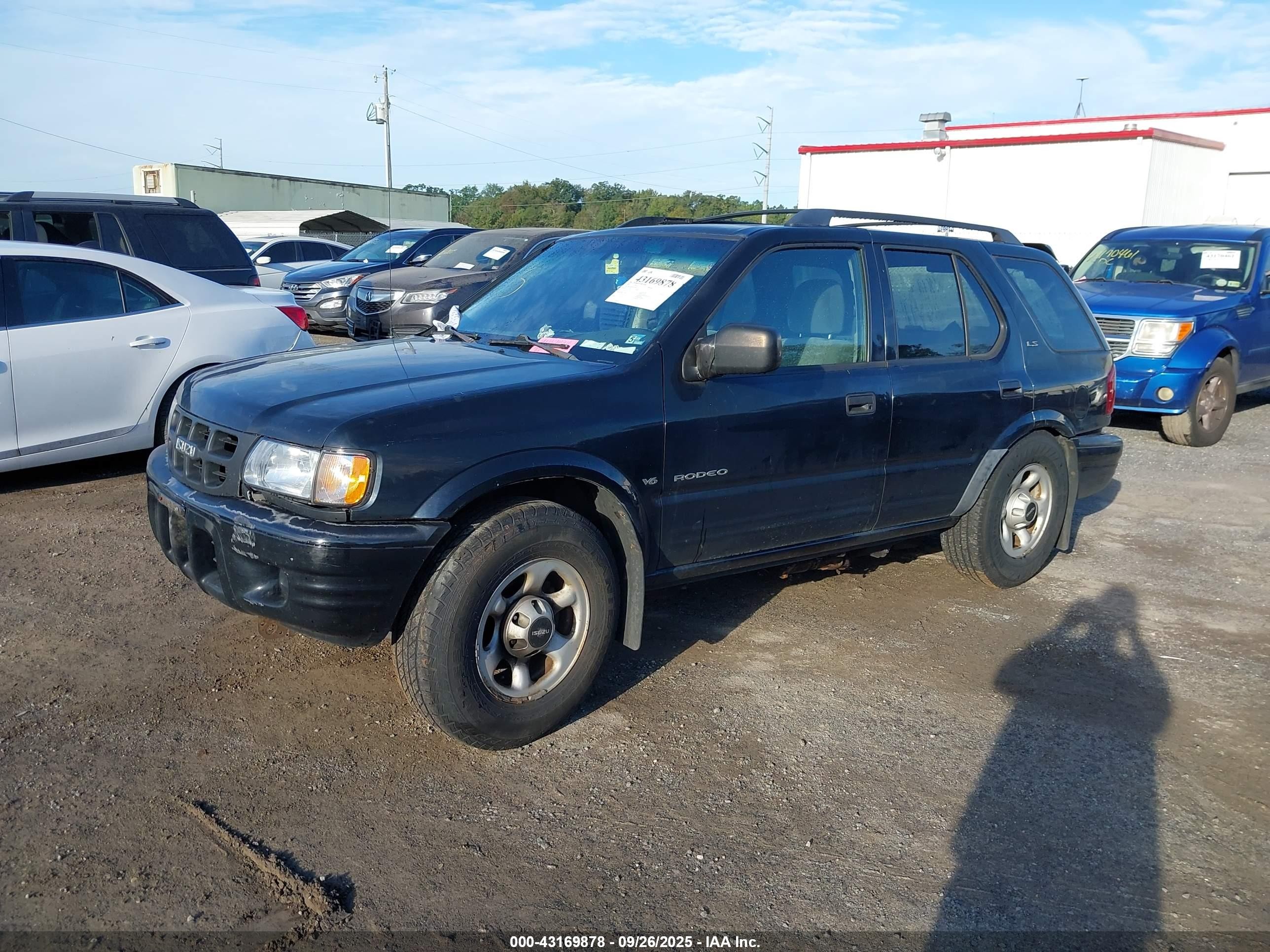 2001 Isuzu Rodeo Ls 3.2l V6/lse 3.2l V6/s 3.2l V6 Black vin: 4S2CK58W914322440