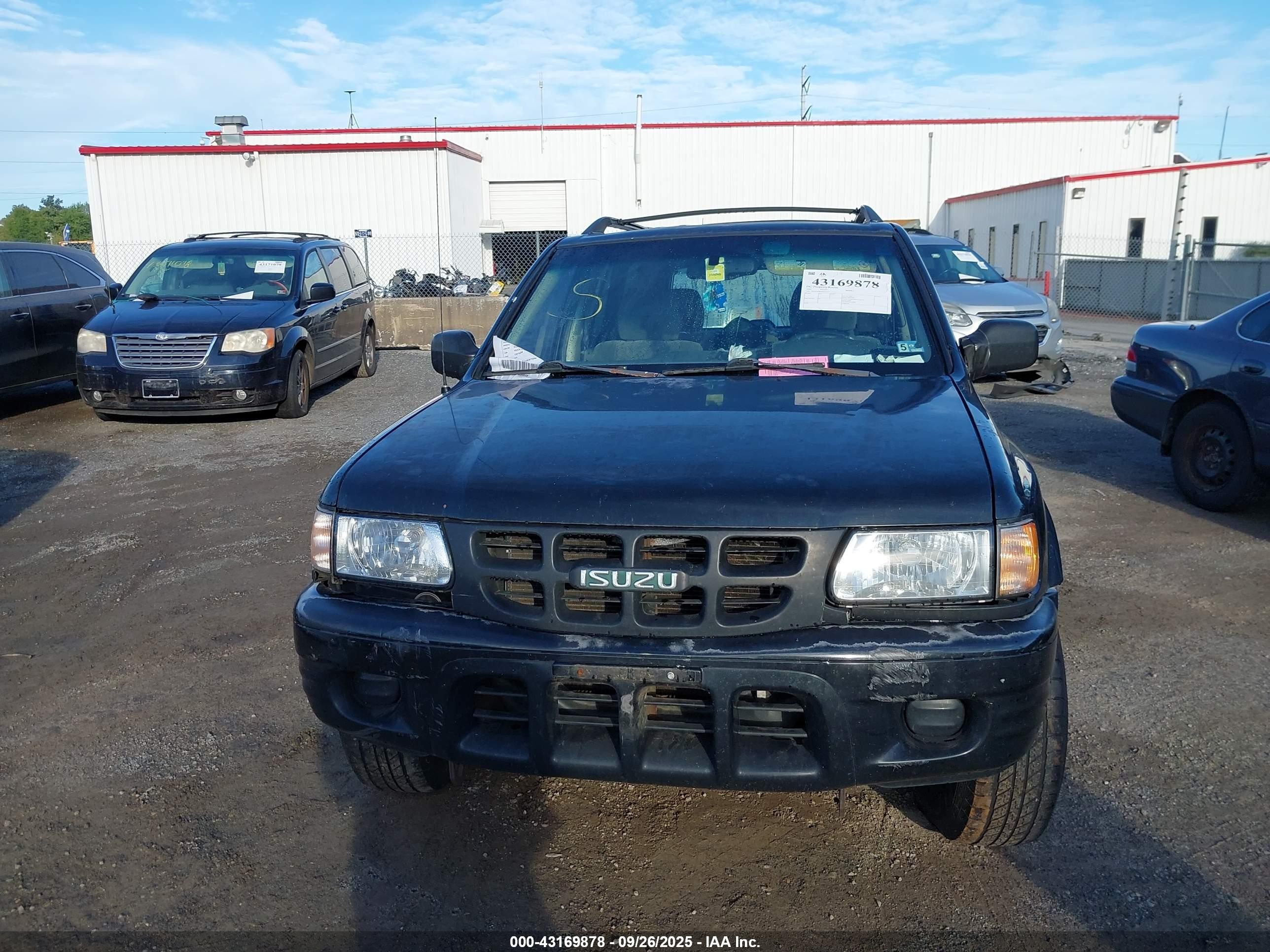 2001 Isuzu Rodeo Ls 3.2l V6/lse 3.2l V6/s 3.2l V6 Black vin: 4S2CK58W914322440
