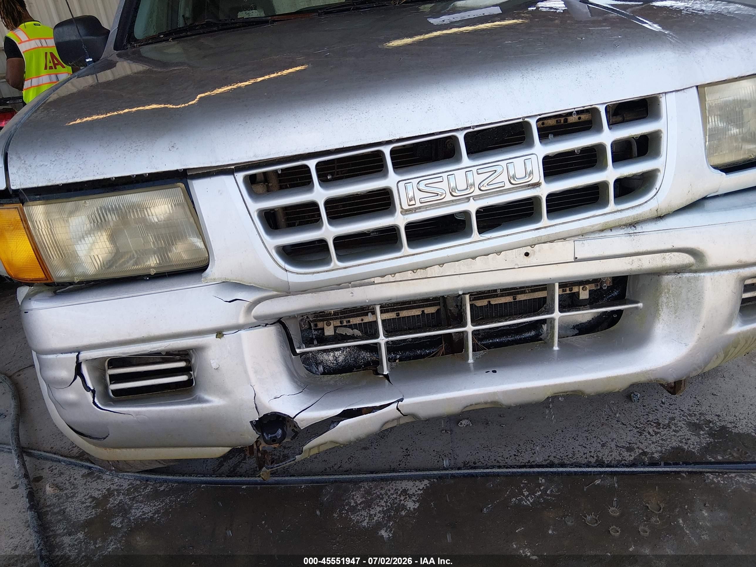 1999 Isuzu Rodeo Ls/lse/s 3.2l Silver vin: 4S2CK58W9X4319854