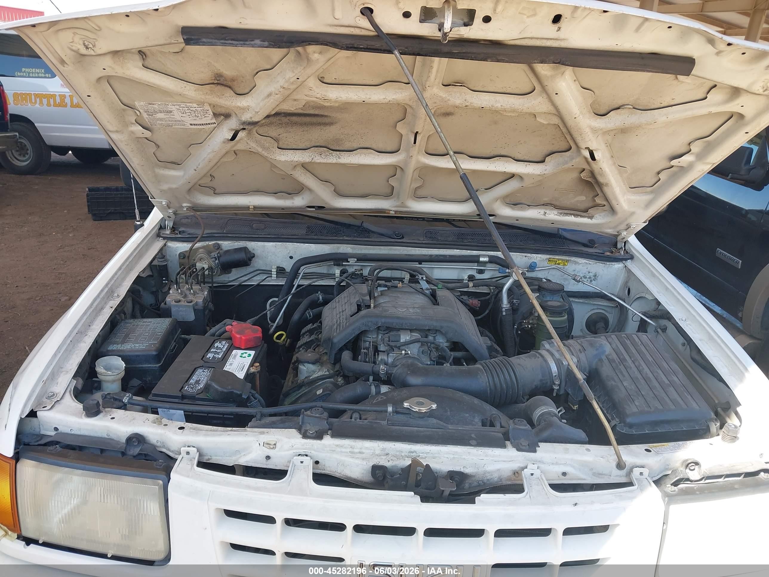 1999 Isuzu Rodeo Ls/lse/s 3.2l White vin: 4S2CK58W9X4343359