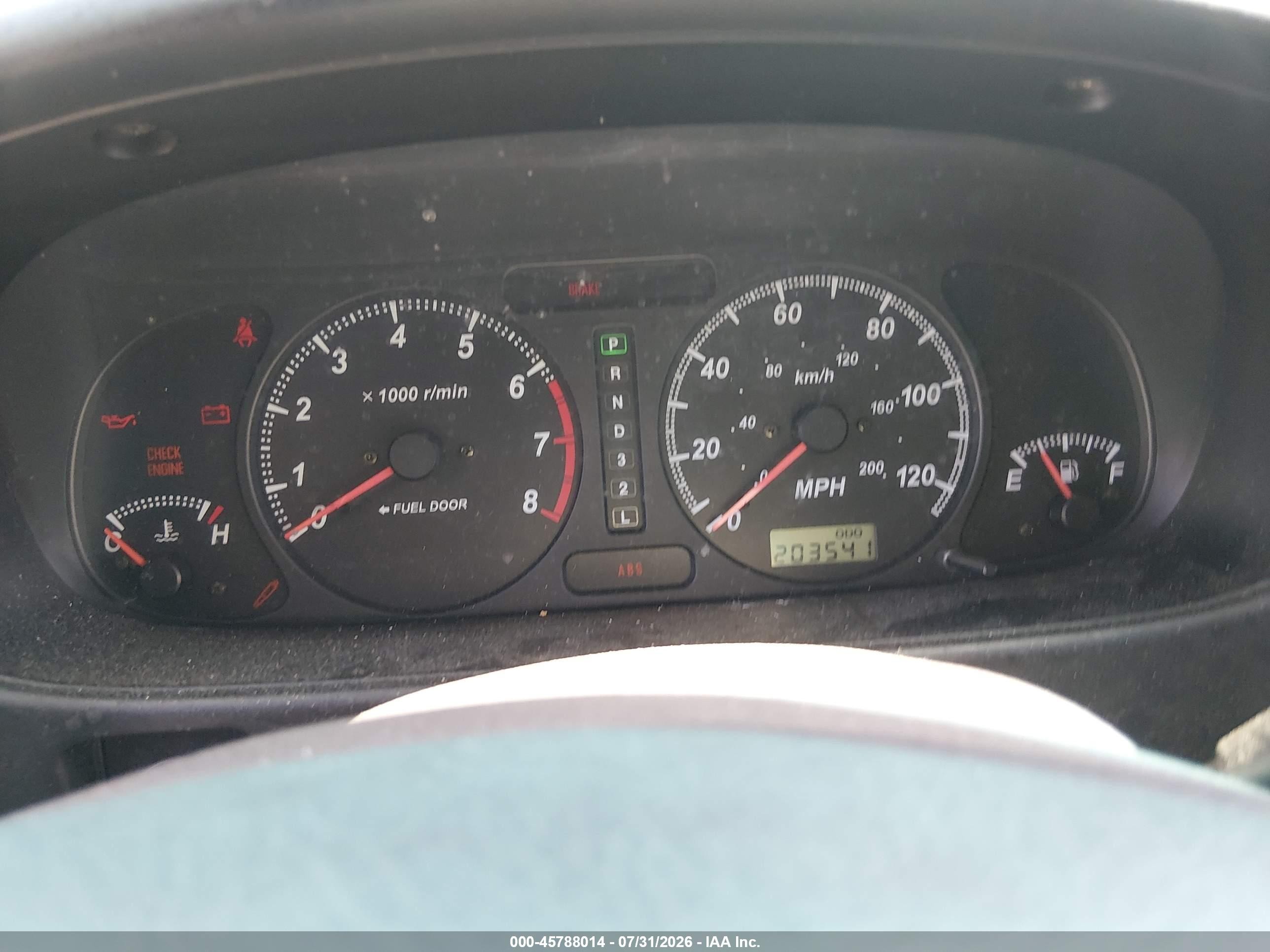 2000 Isuzu Rodeo Ls/lse/s 3.2l Silver vin: 4S2CK58W9Y4349907