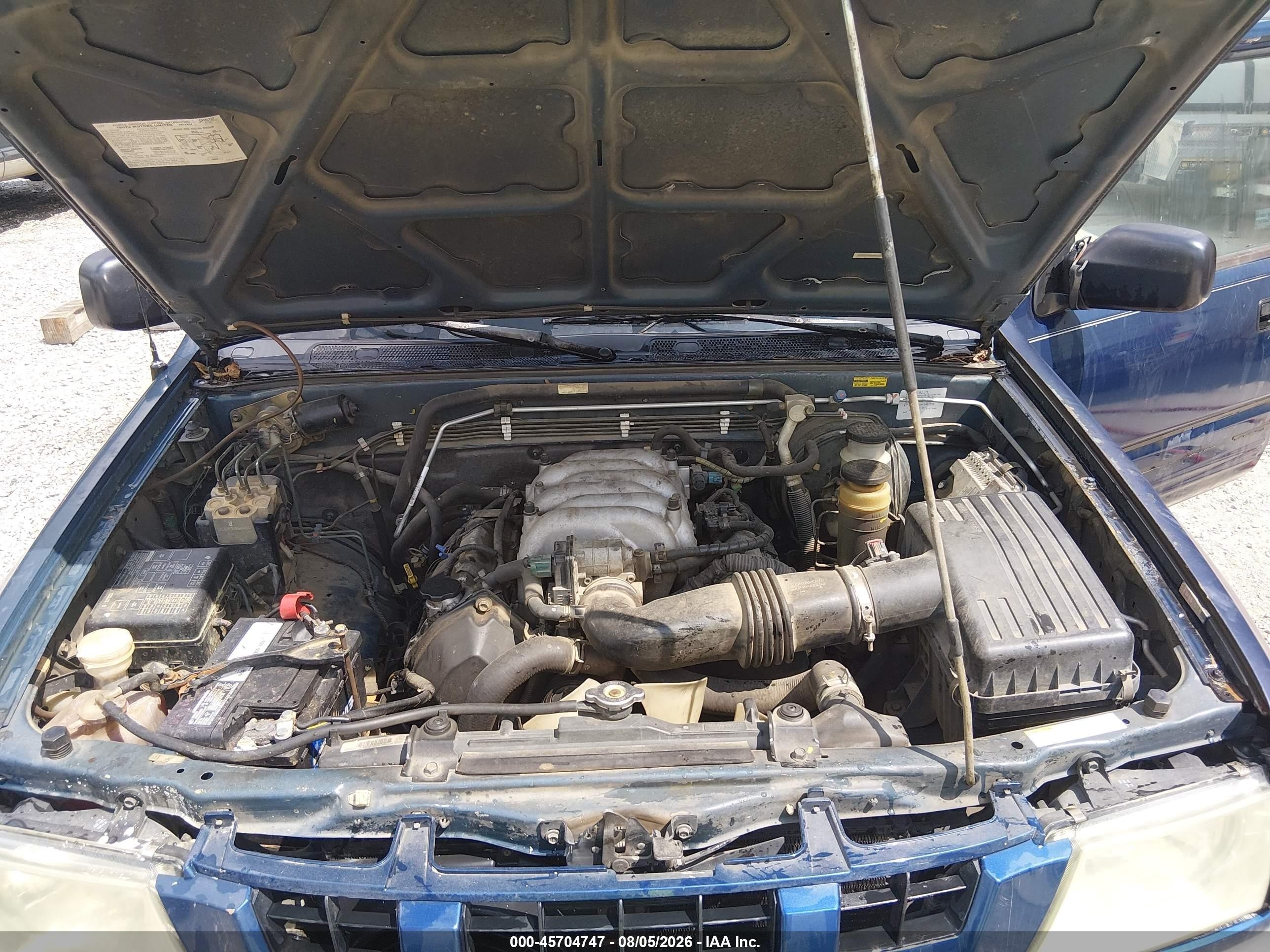 2004 Isuzu Rodeo S 3.5l V6 Blue vin: 4S2CK58Y144302186