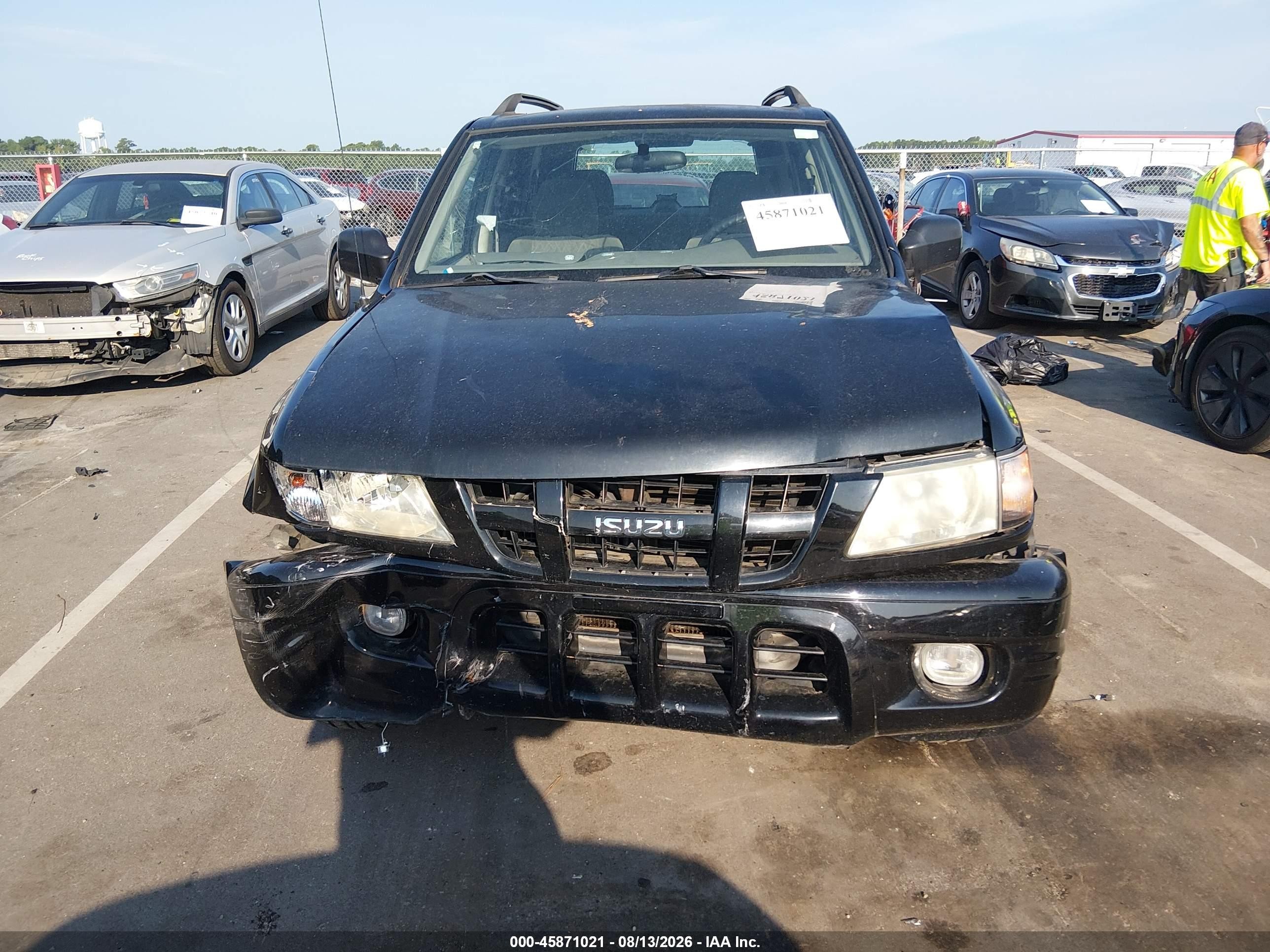2004 Isuzu Rodeo S 3.5l V6 Black vin: 4S2CK58Y244304464