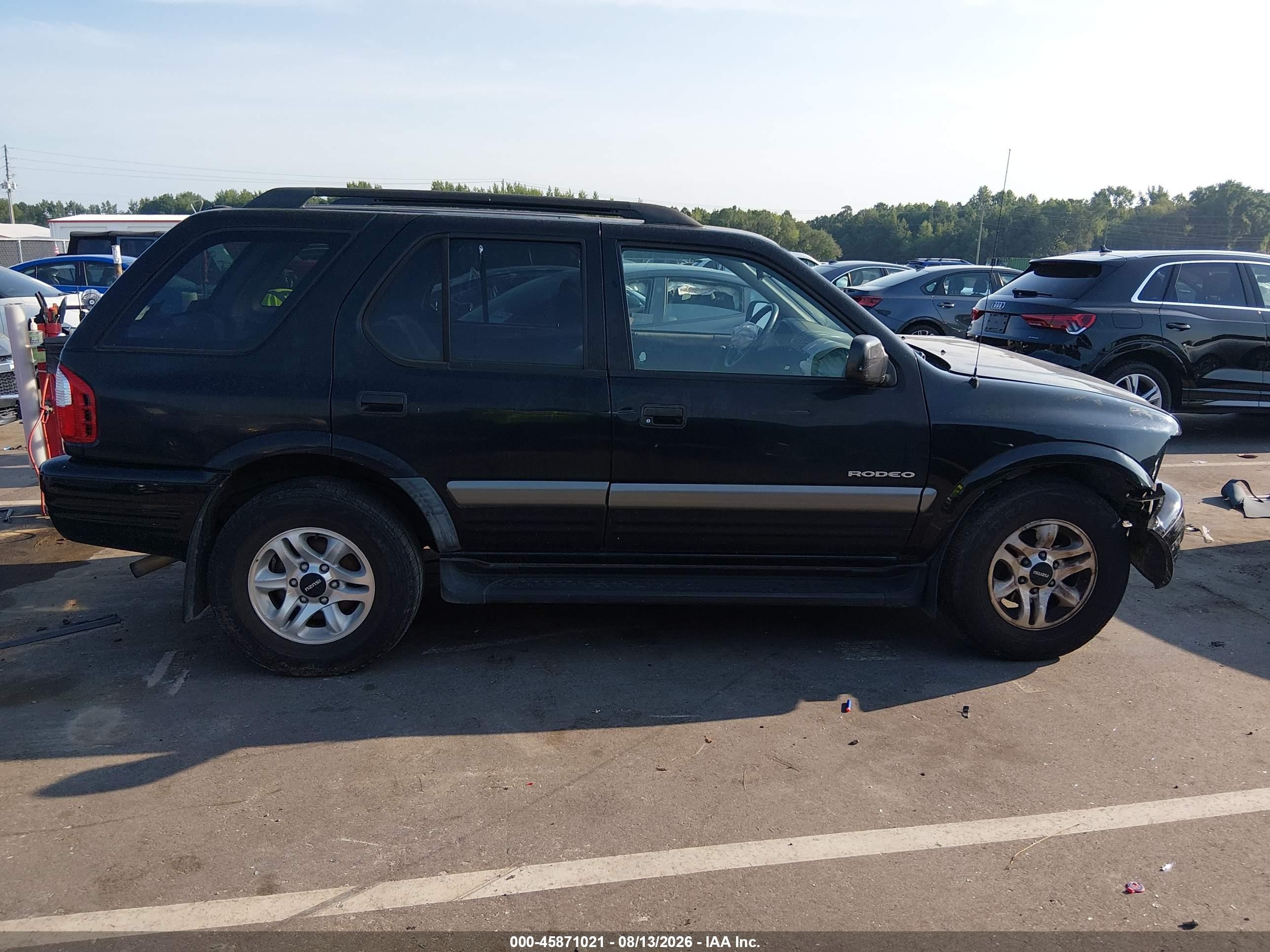 2004 Isuzu Rodeo S 3.5l V6 Black vin: 4S2CK58Y244304464
