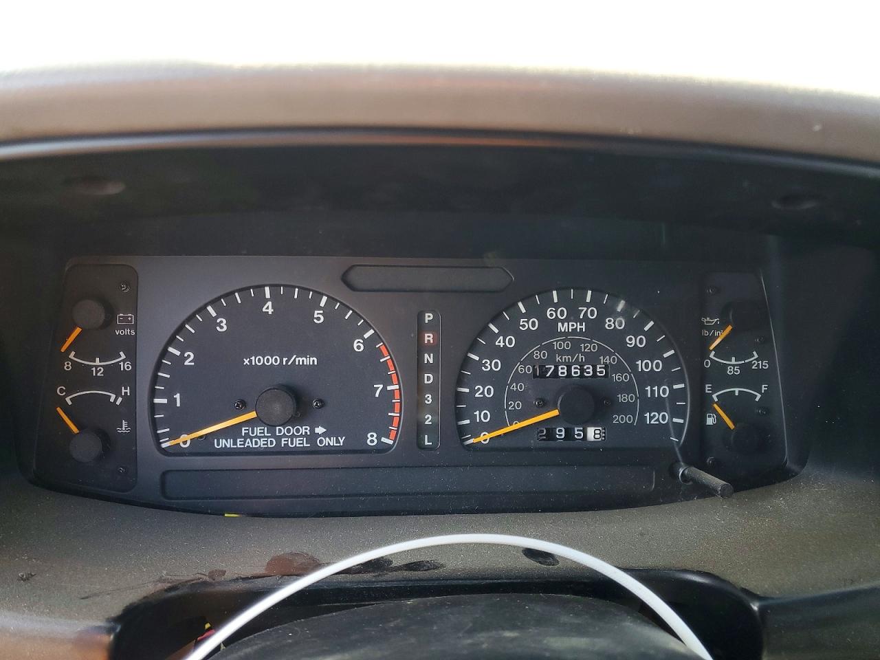 1997 Isuzu Rodeo S Silver vin: 4S2CM58V5V4344300
