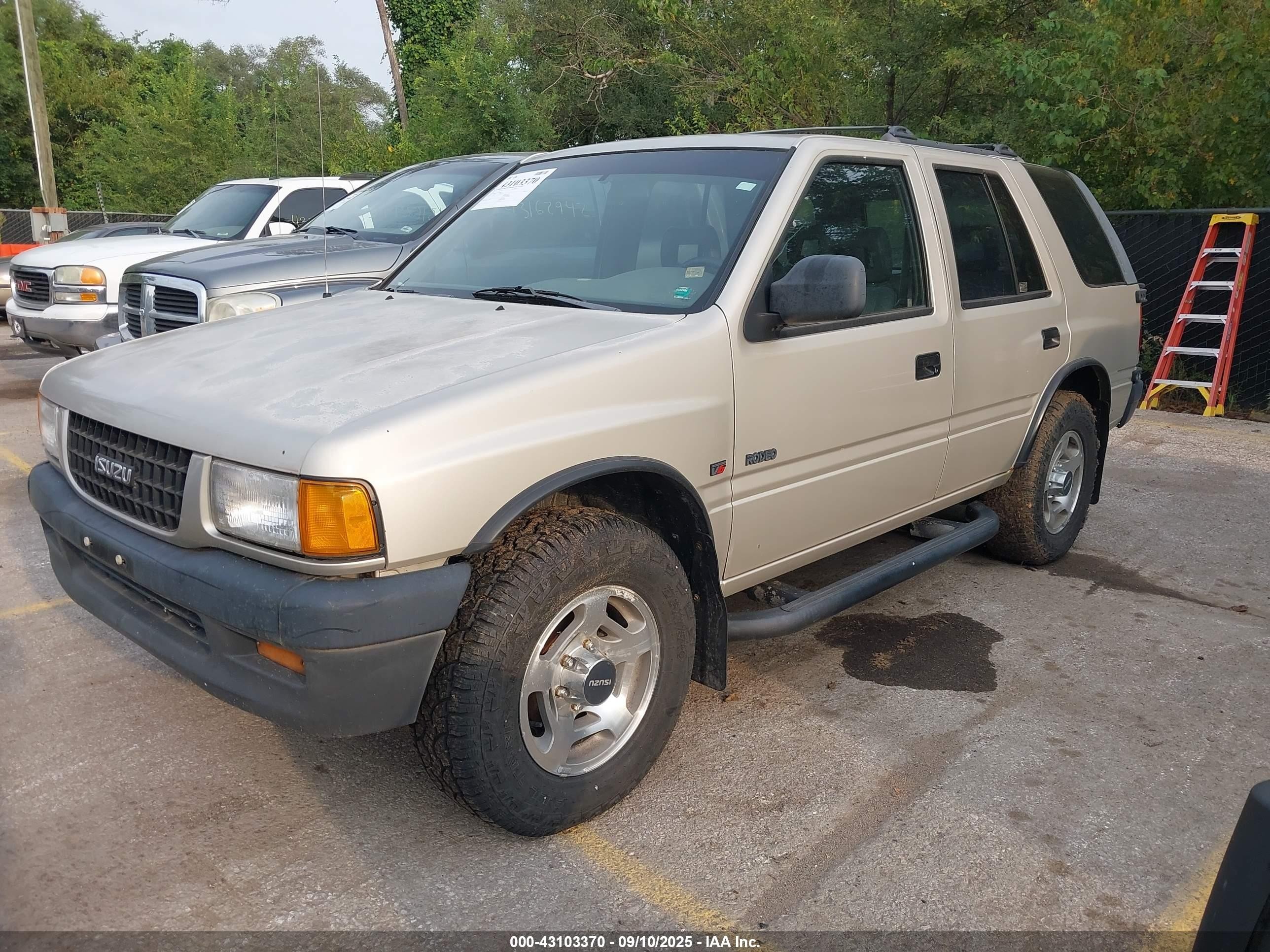 1997 Isuzu Rodeo Ls 3.2l/s 3.2l Beige vin: 4S2CM58V6V4301438