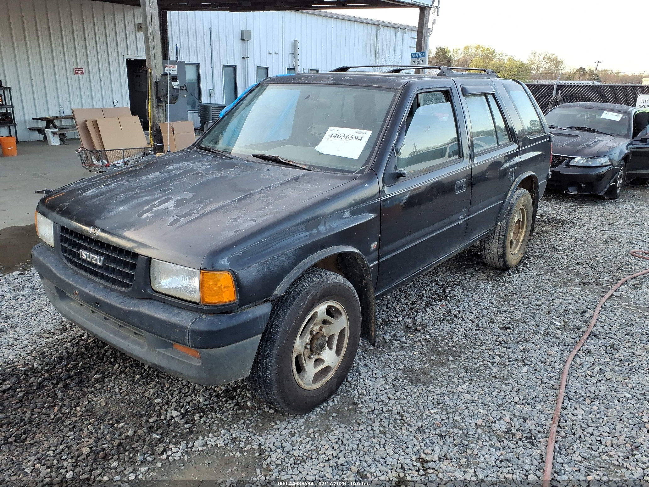 1997 Isuzu Rodeo Ls 3.2l/s 3.2l Black vin: 4S2CM58V6V4340269