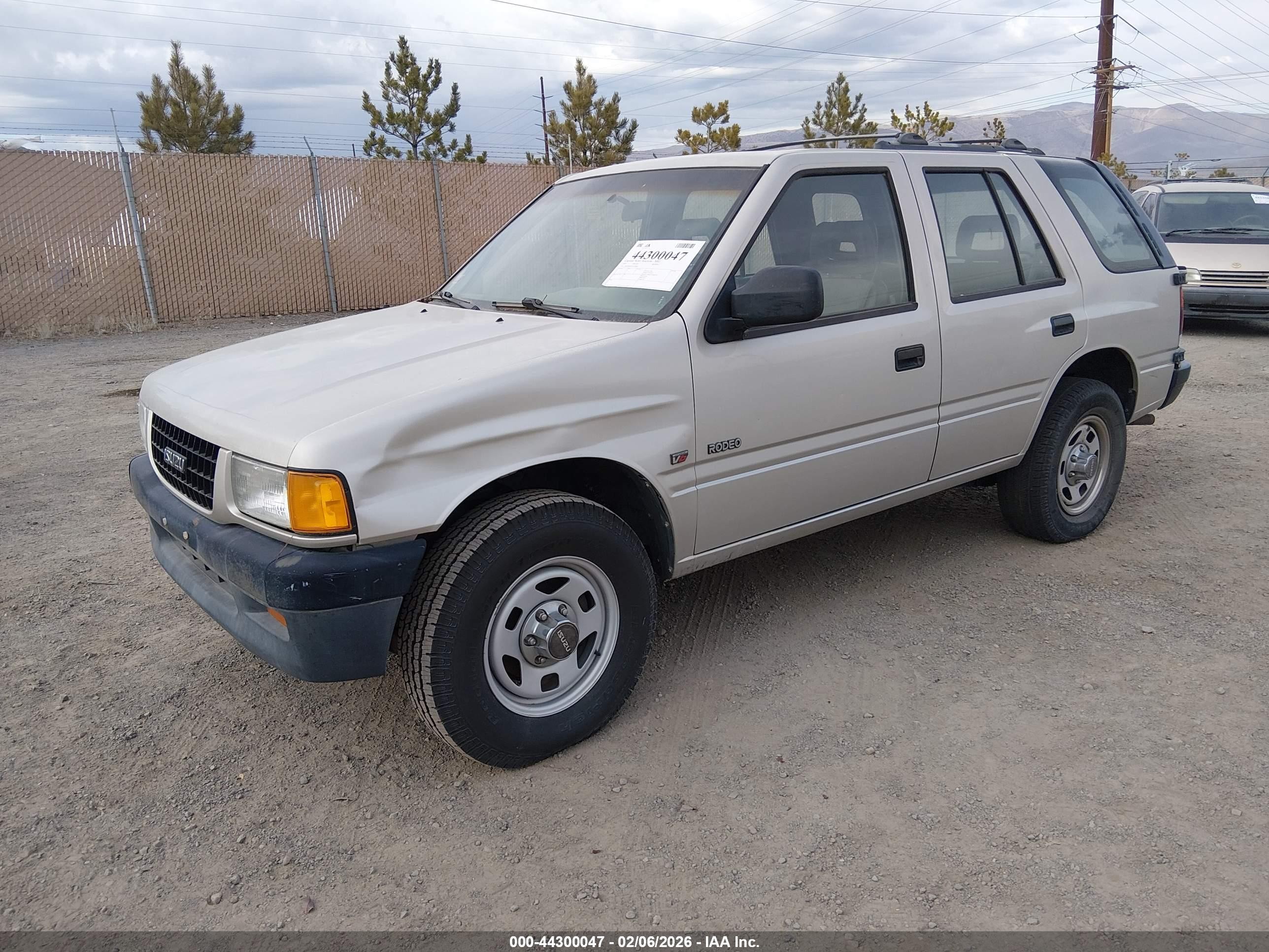 1997 Isuzu Rodeo Ls 3.2l/s 3.2l Silver vin: 4S2CM58V6V4350882