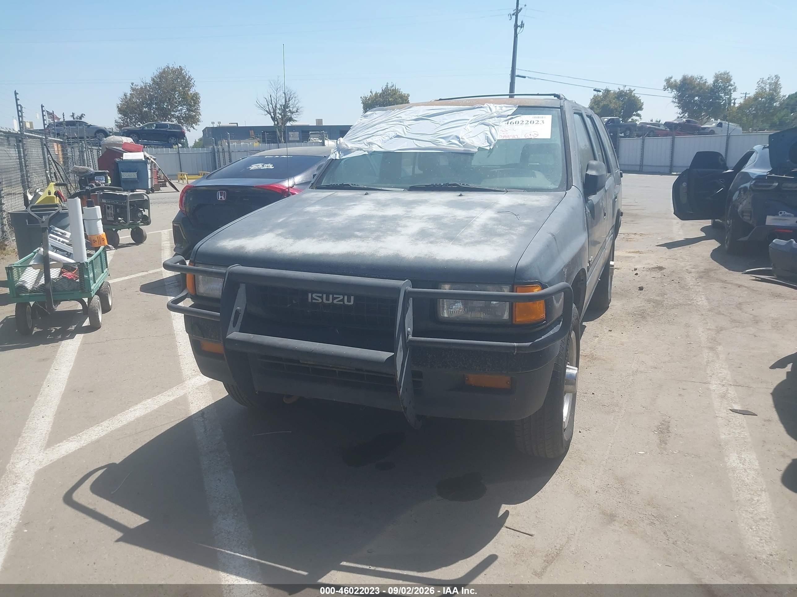 1997 Isuzu Rodeo Ls 3.2l/s 3.2l Black vin: 4S2CM58V7V4304090