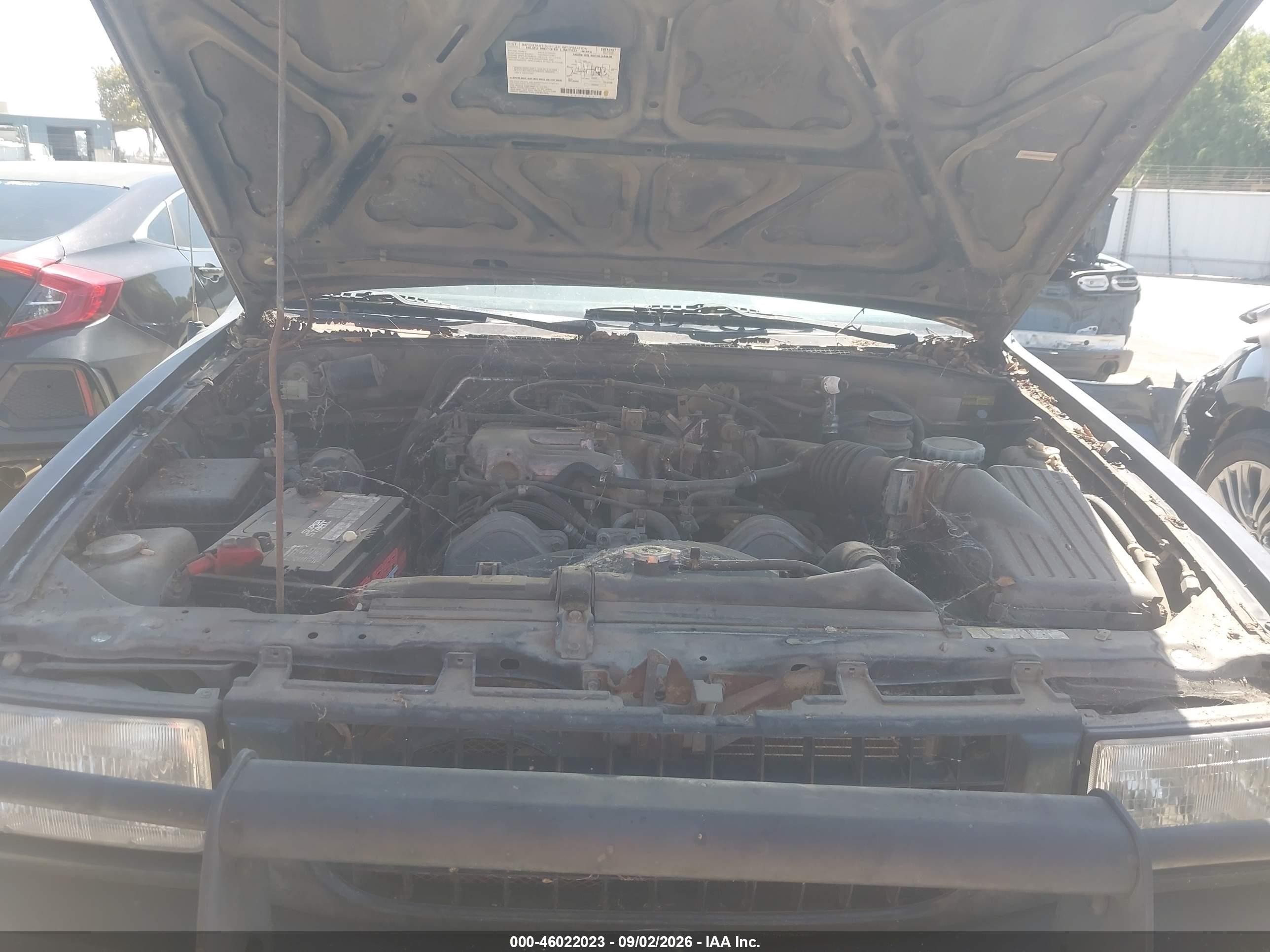1997 Isuzu Rodeo Ls 3.2l/s 3.2l Black vin: 4S2CM58V7V4304090