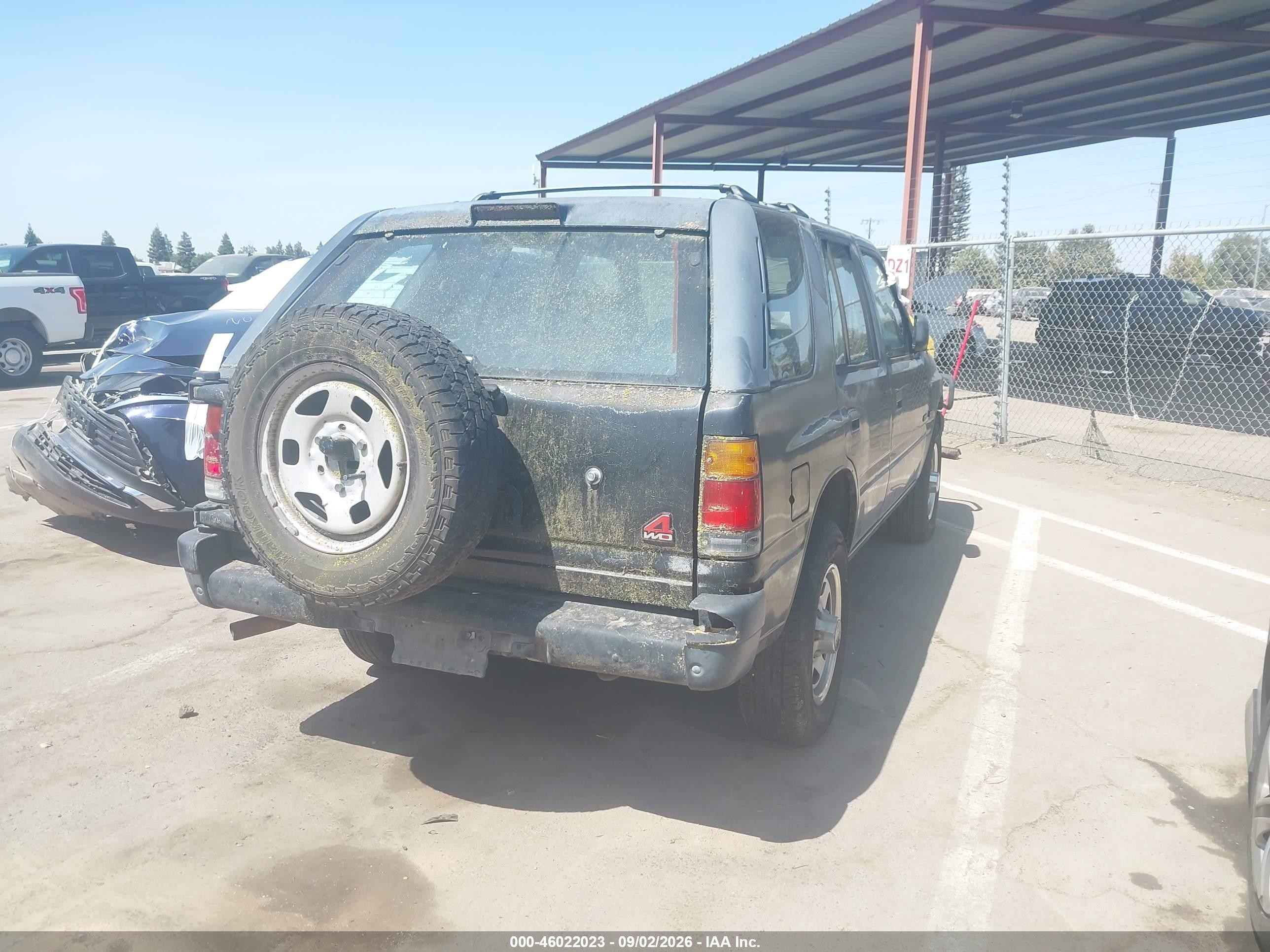 1997 Isuzu Rodeo Ls 3.2l/s 3.2l Black vin: 4S2CM58V7V4304090