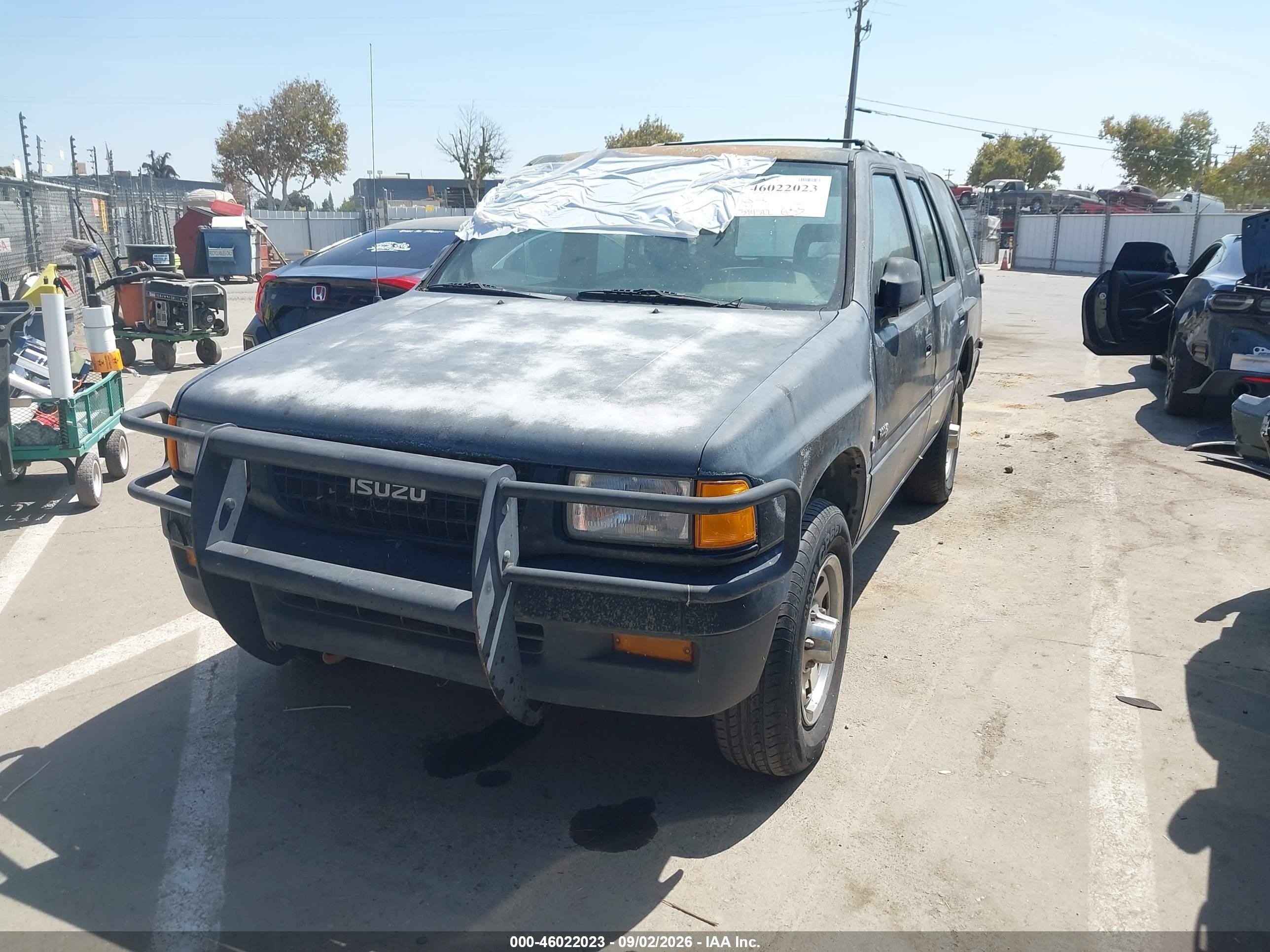 1997 Isuzu Rodeo Ls 3.2l/s 3.2l Black vin: 4S2CM58V7V4304090