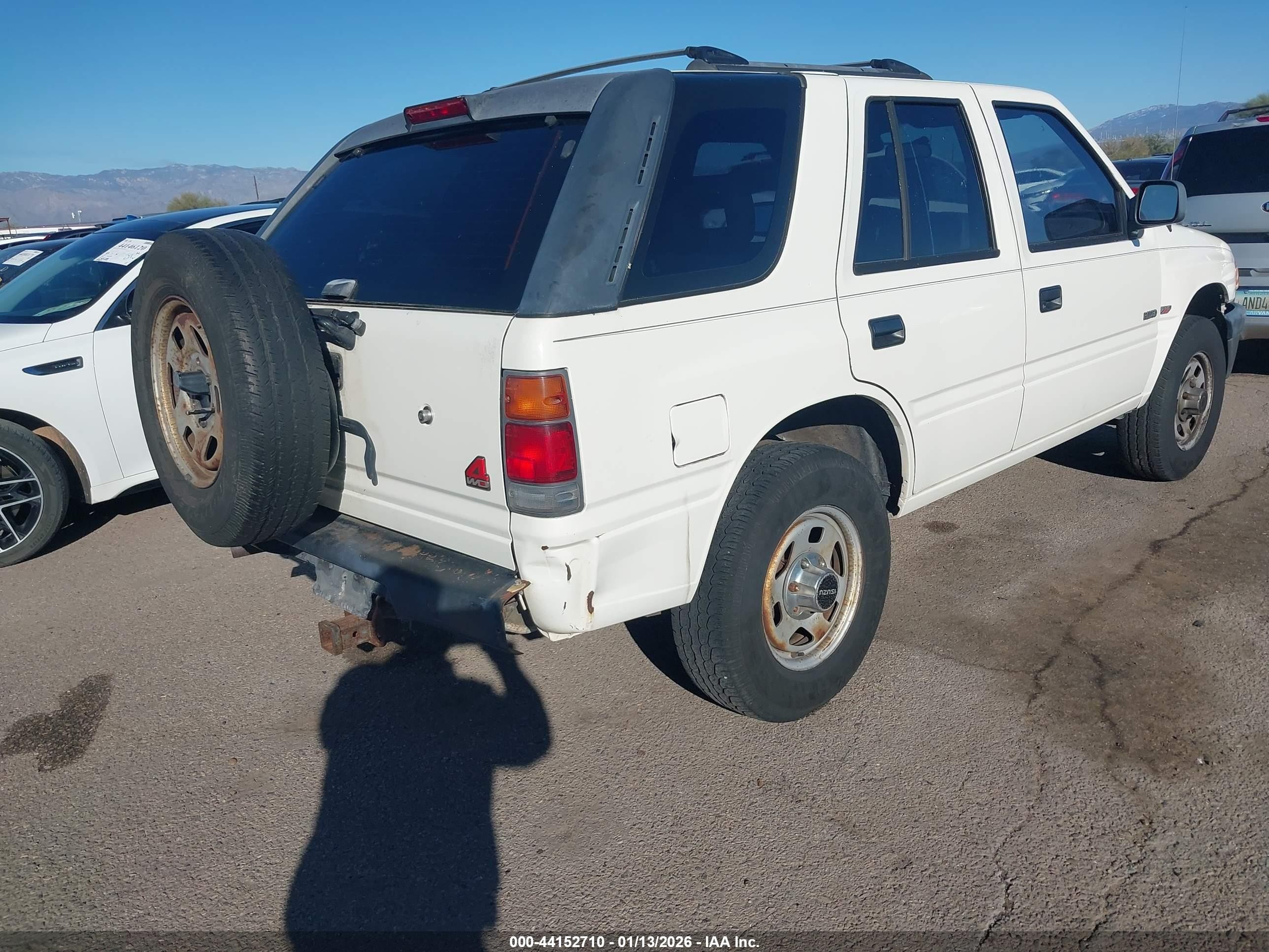 1997 Isuzu Rodeo Ls 3.2l/s 3.2l White vin: 4S2CM58V8V4336885