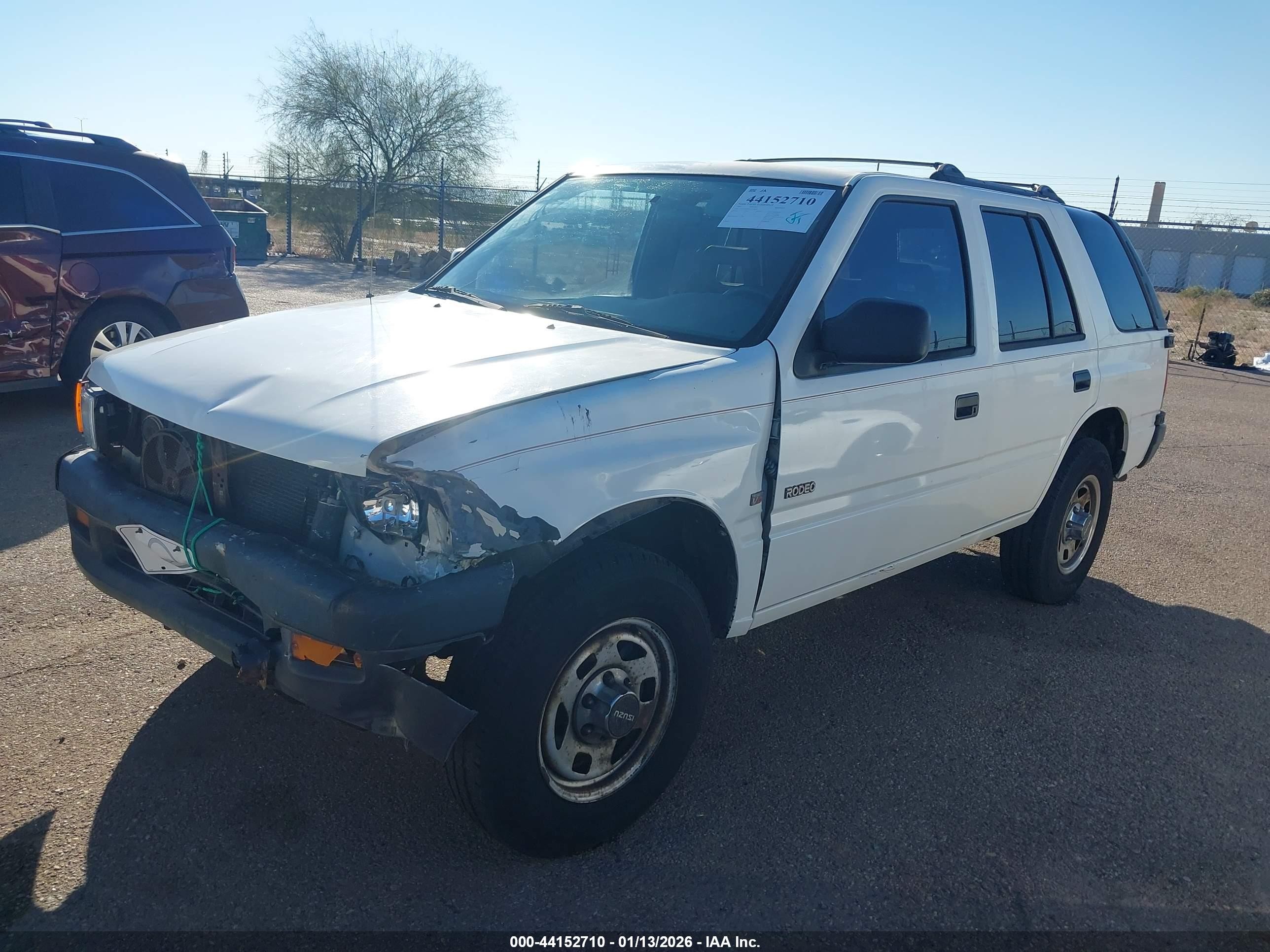 1997 Isuzu Rodeo Ls 3.2l/s 3.2l White vin: 4S2CM58V8V4336885
